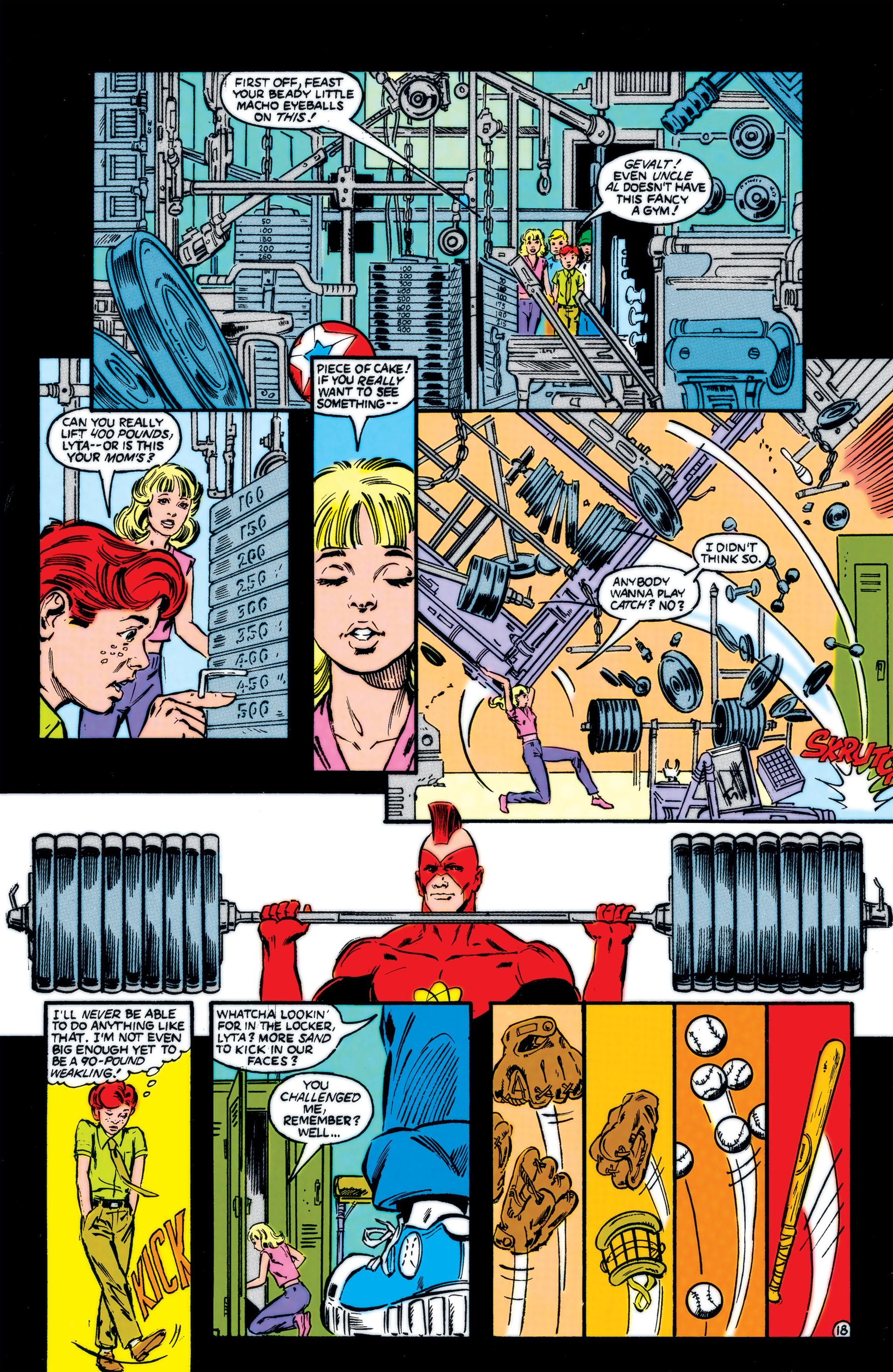 Read online Infinity Inc. (1984) comic -  Issue #27 - 17