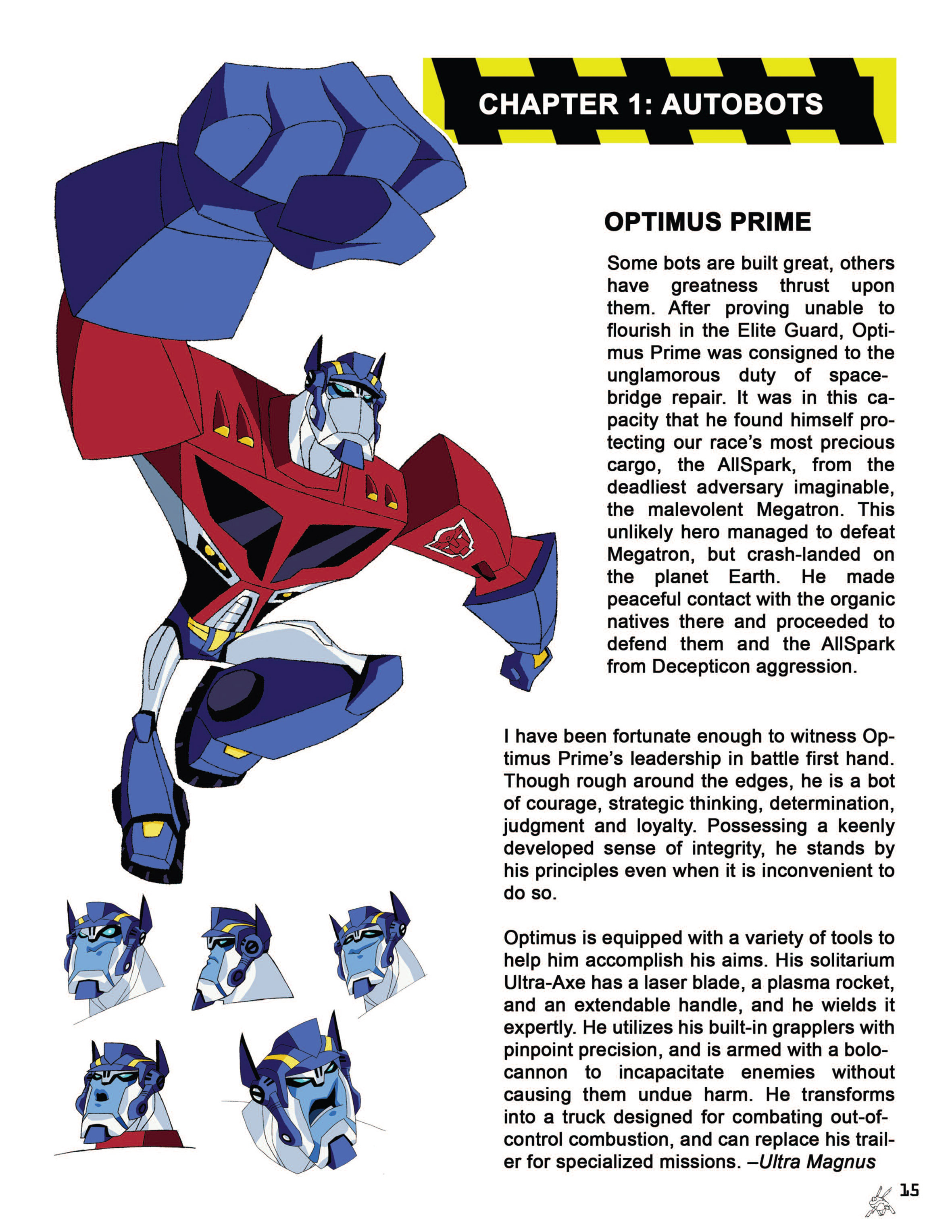 Read online Transformers Animated: The Allspark Almanac comic -  Issue # TPB 1 - 16