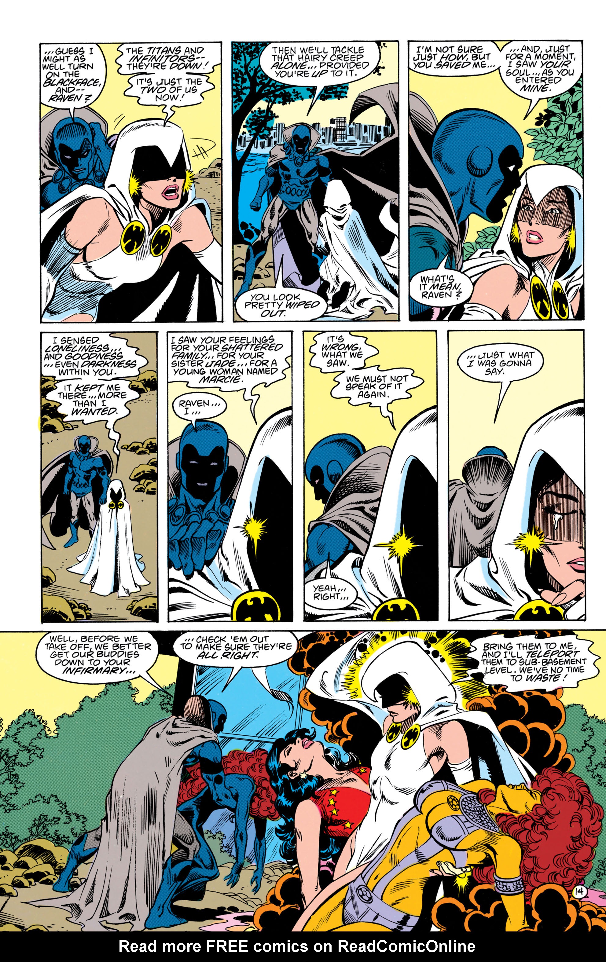 Read online The New Teen Titans (1984) comic -  Issue #38 - 15