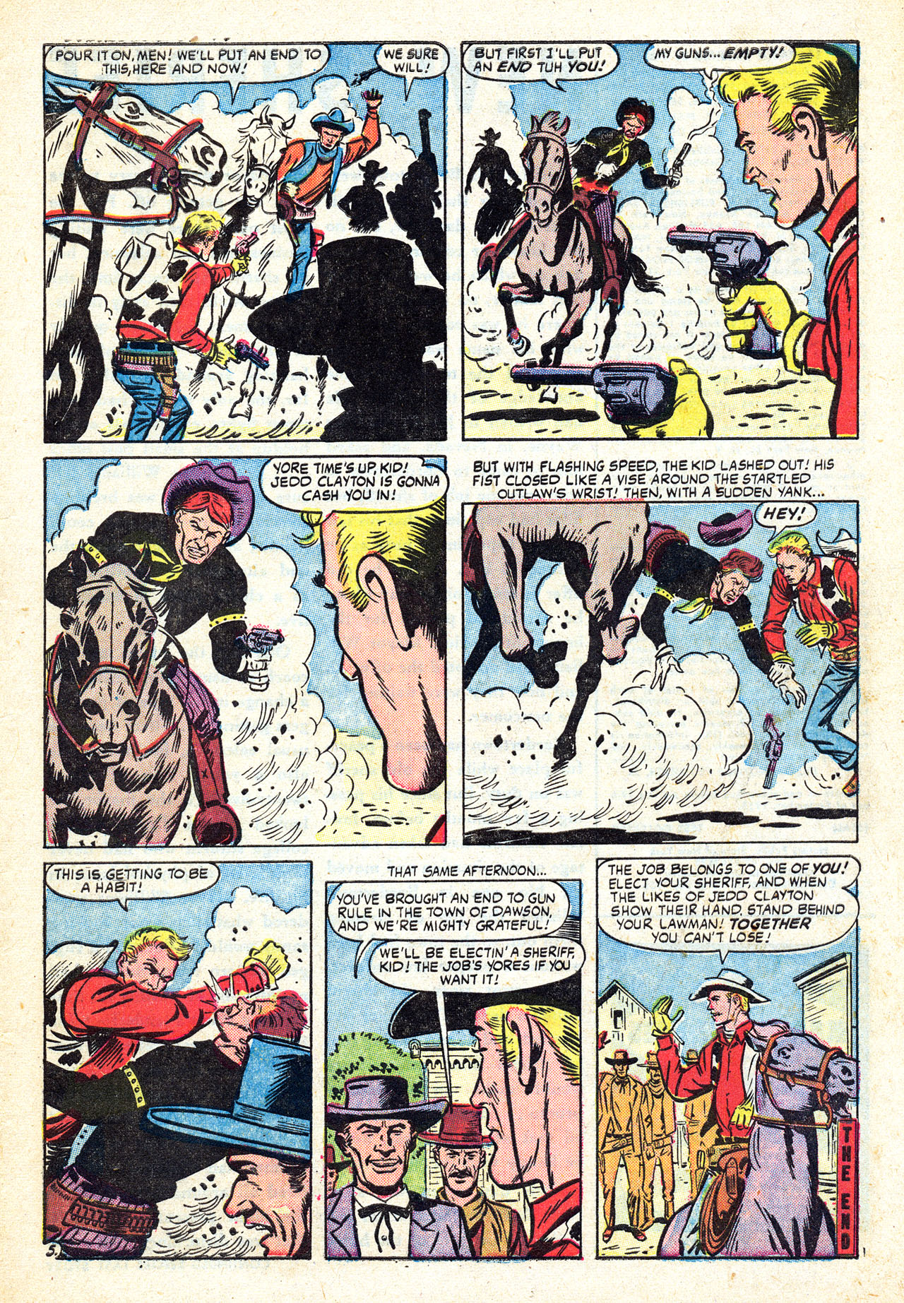 Read online Gunsmoke Western comic -  Issue #34 - 7