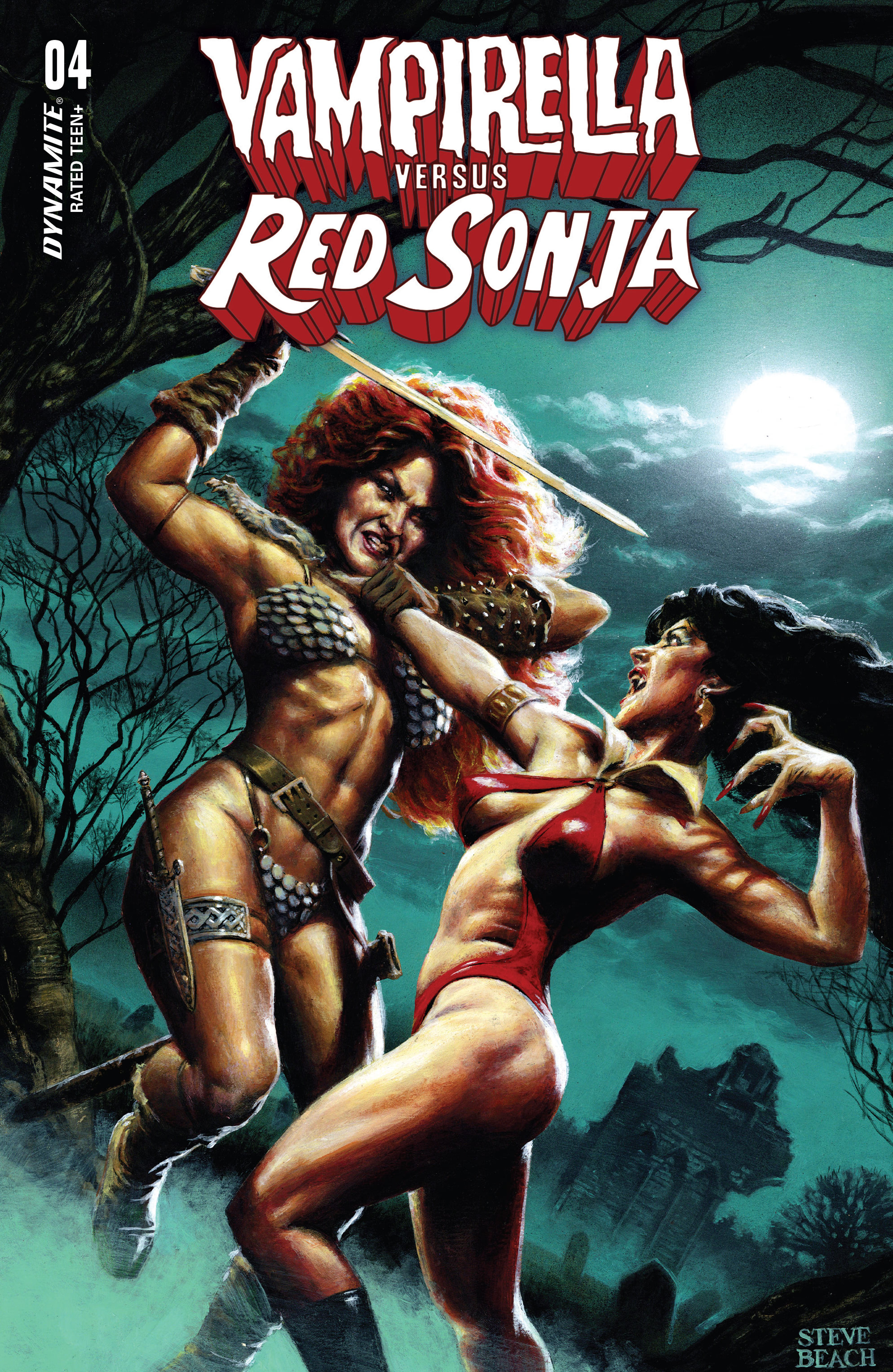Read online Vampirella Vs. Red Sonja comic -  Issue #4 - 3