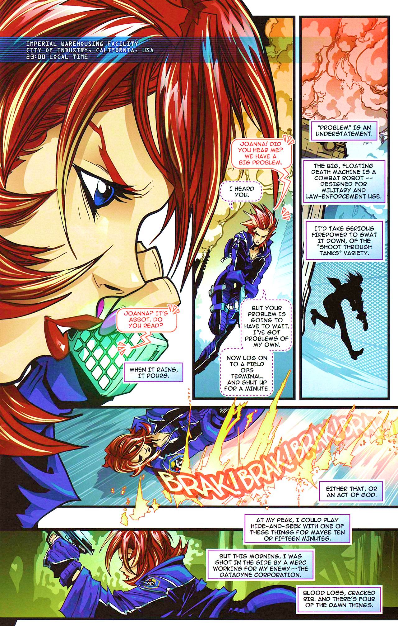 Read online Perfect Dark: Janus Tears comic -  Issue #5 - 5