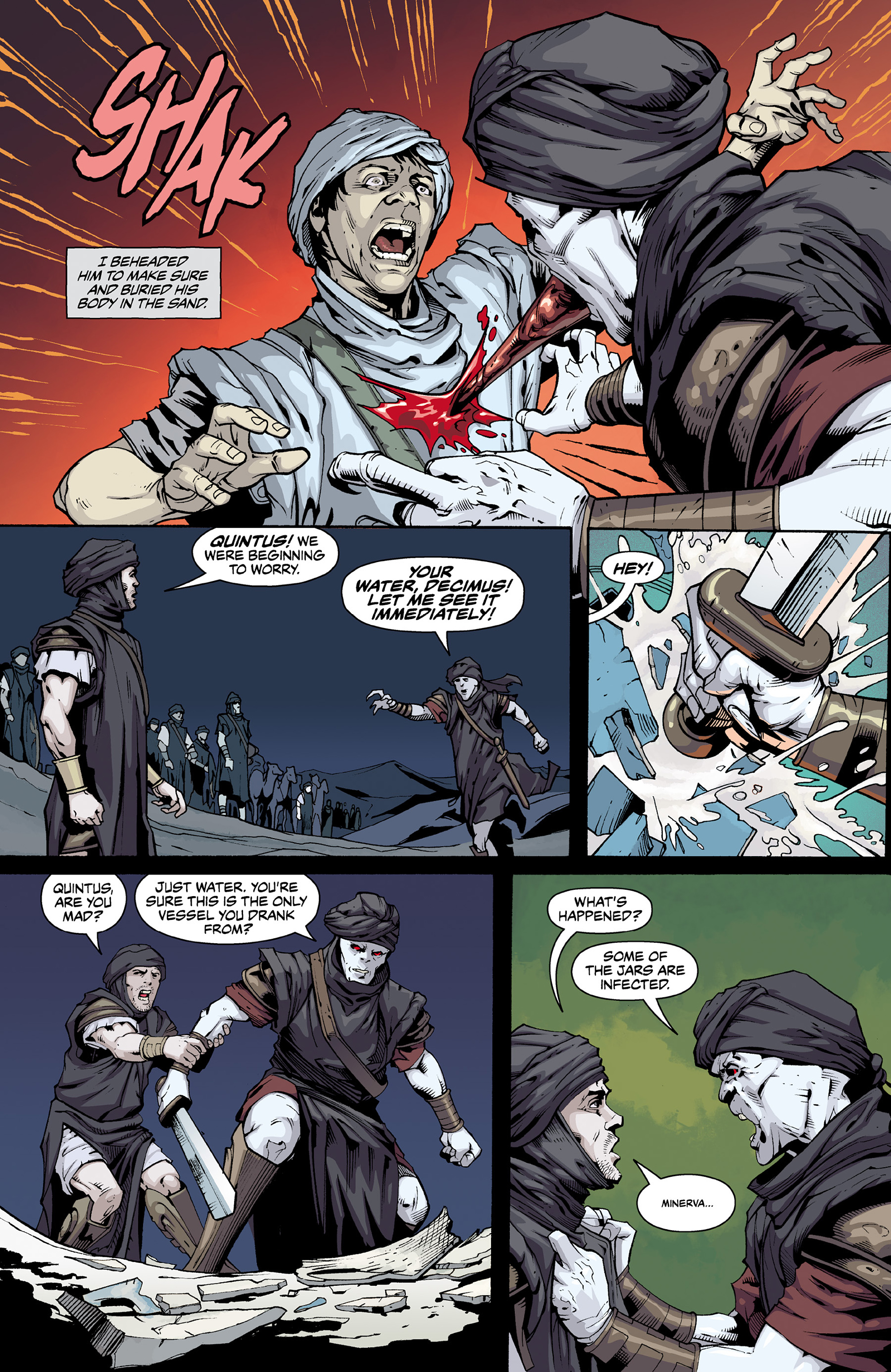 Read online The Strain: Mister Quinlan―Vampire Hunter comic -  Issue #3 - 21