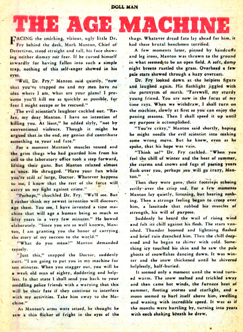 Read online Doll Man comic -  Issue #31 - 40