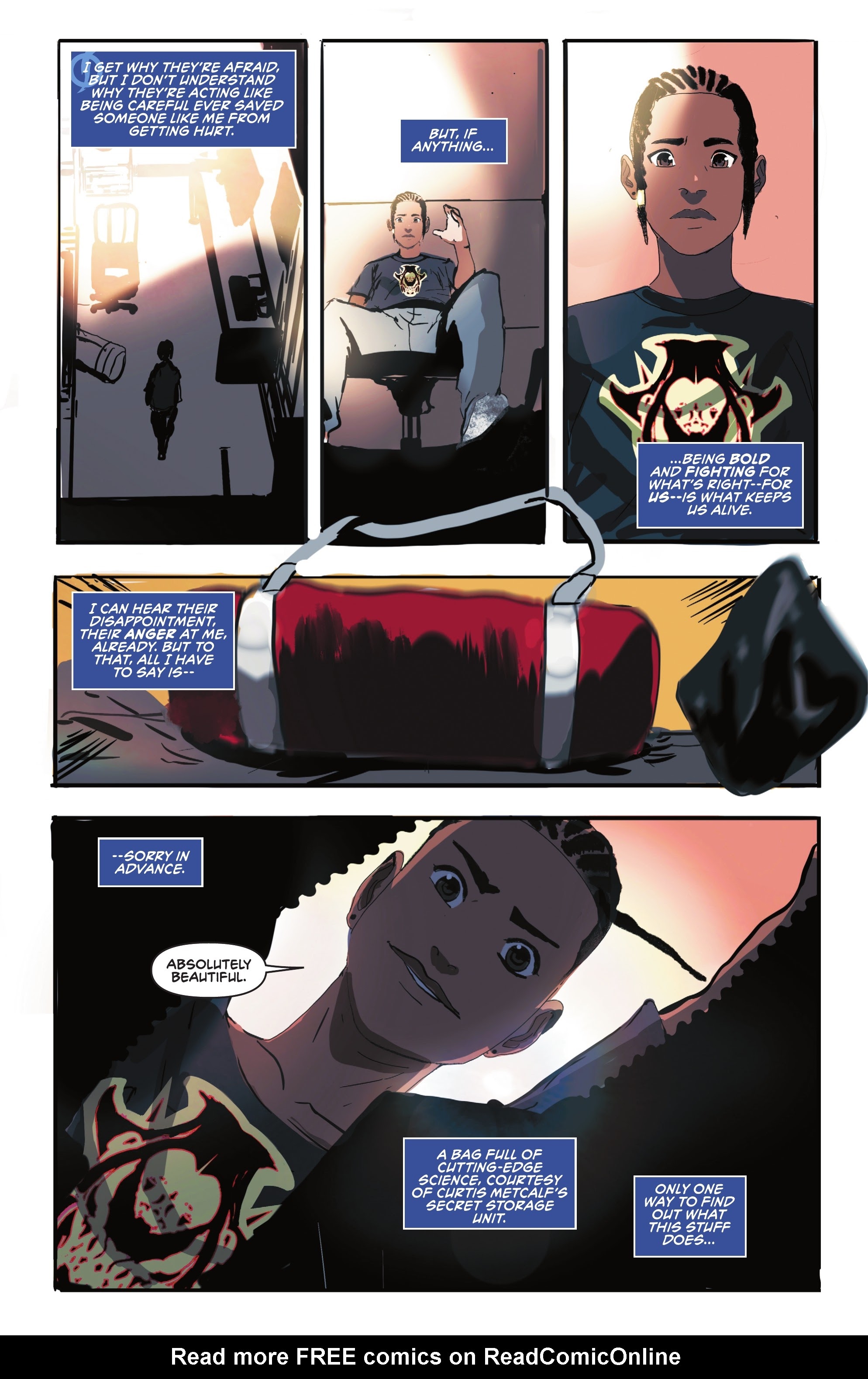 Read online Static: Season One comic -  Issue #4 - 8