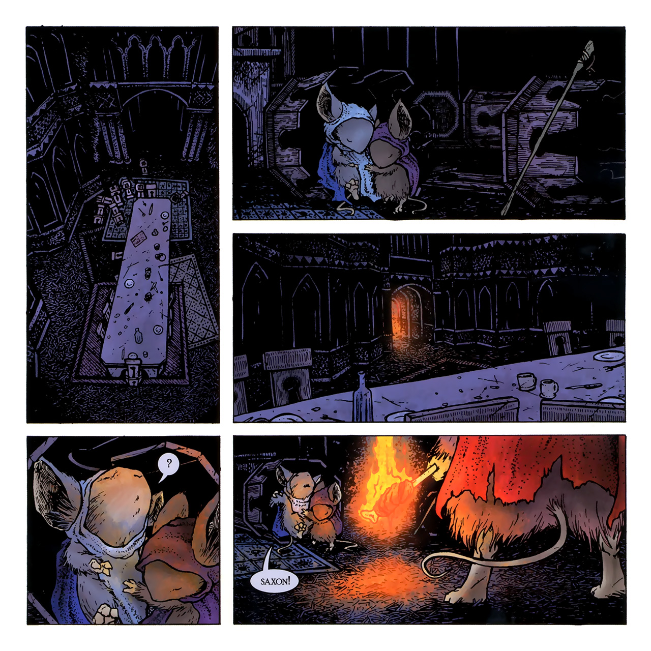 Read online Mouse Guard: Winter 1152 comic -  Issue #5 - 3