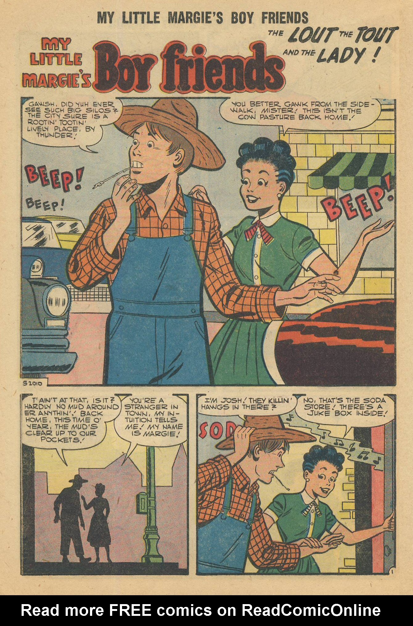 Read online My Little Margie's Boy Friends comic -  Issue #8 - 24