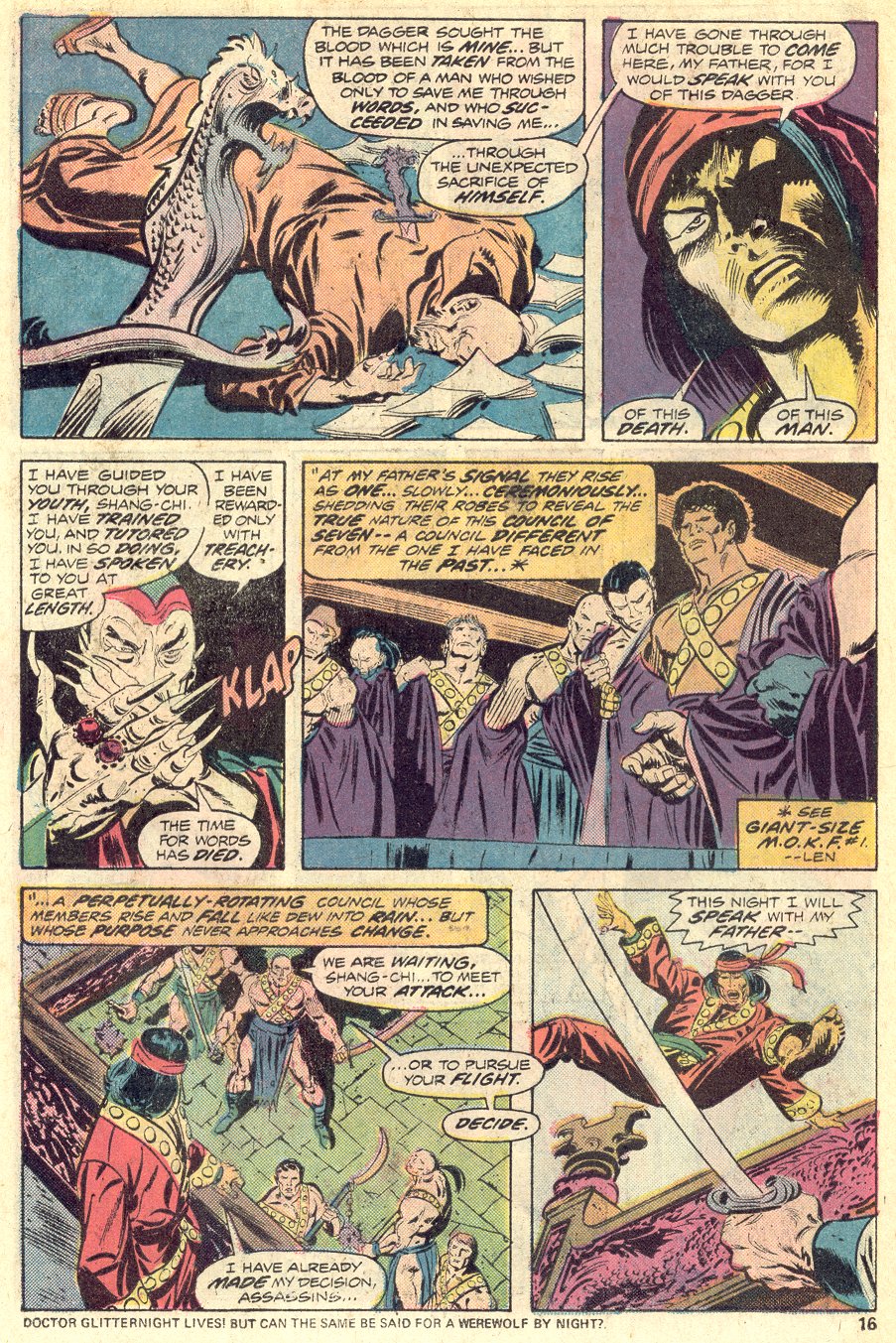 Read online Master of Kung Fu (1974) comic -  Issue #27 - 11
