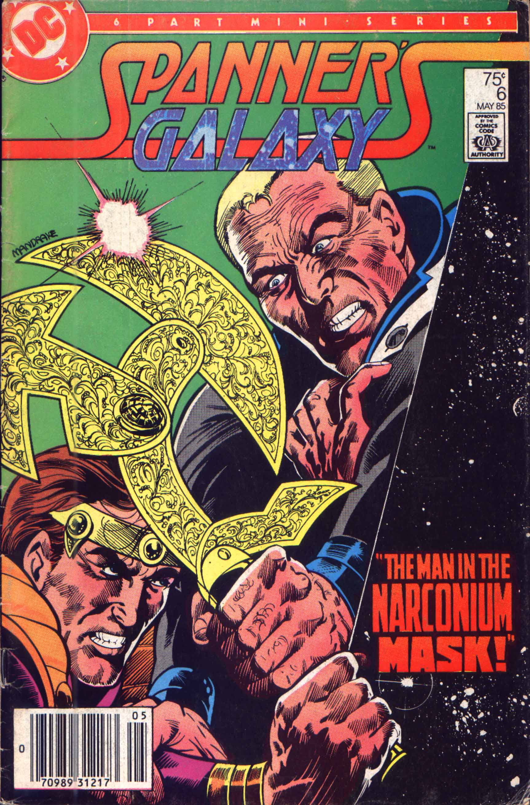 Read online Spanner's Galaxy comic -  Issue #6 - 1