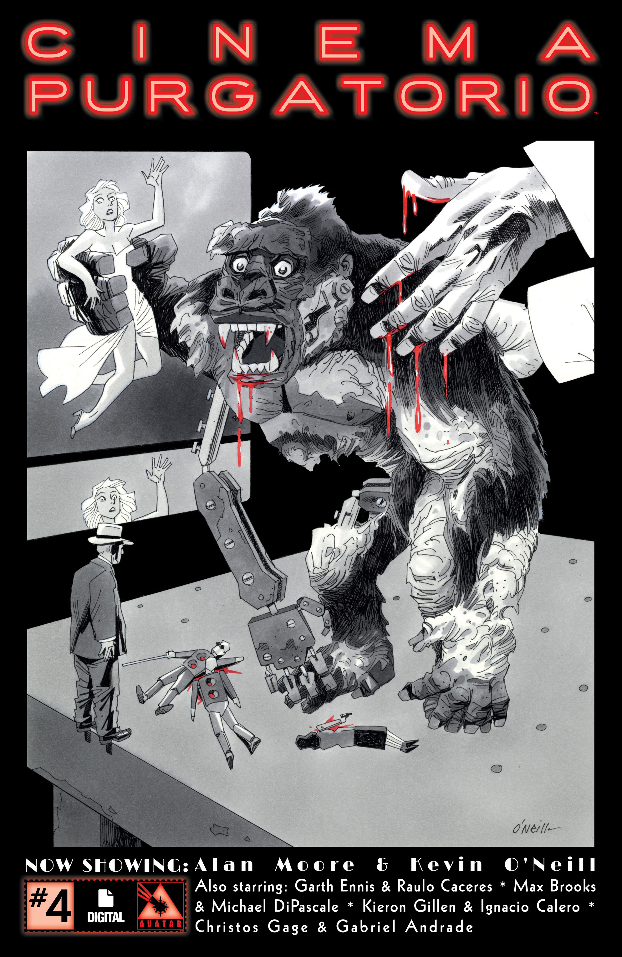 Read online Alan Moore's Cinema Purgatorio comic -  Issue #4 - 1