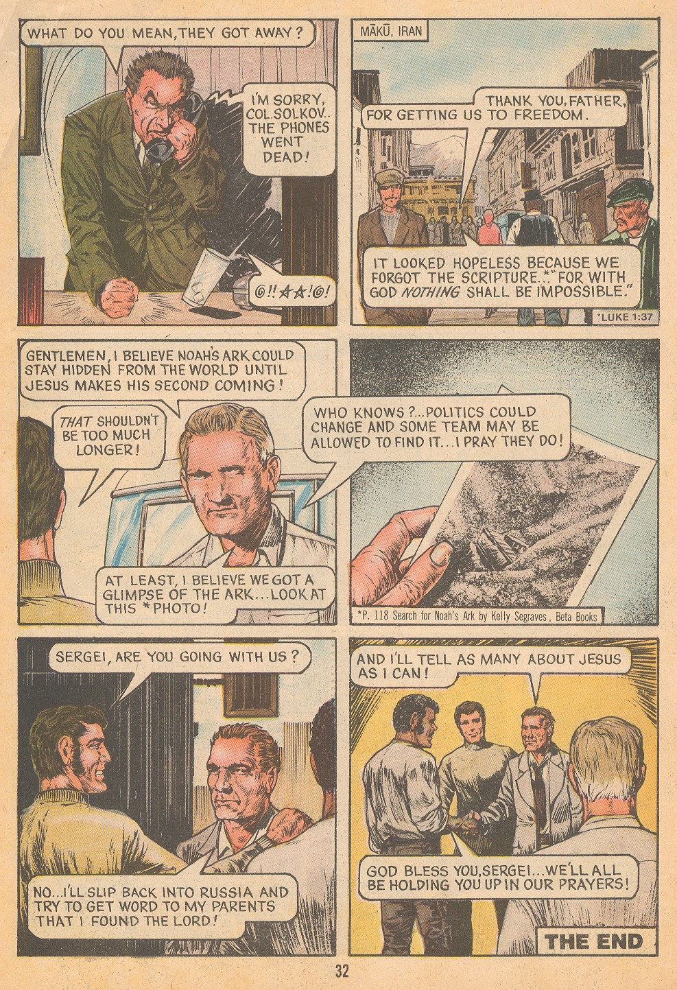 Read online The Crusaders (1974) comic -  Issue #7 - 34