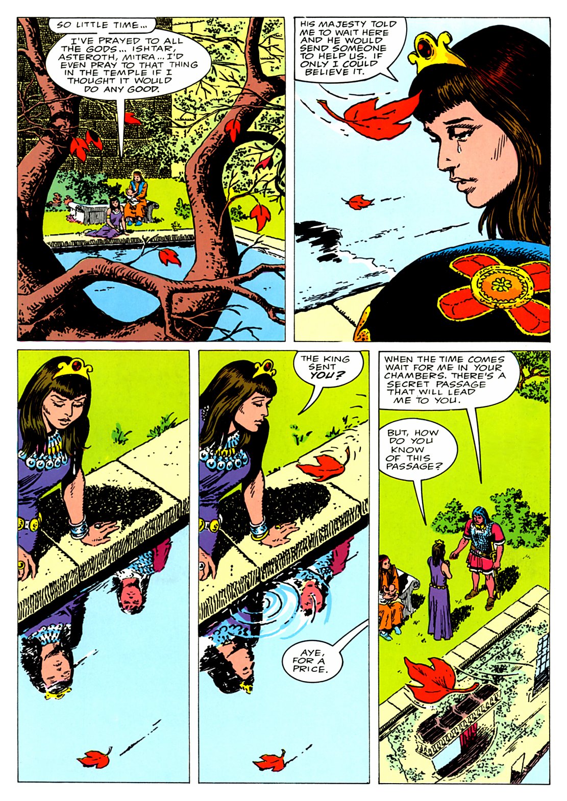 Read online Marvel Graphic Novel comic -  Issue #28 - Conan - The Reaver - 34