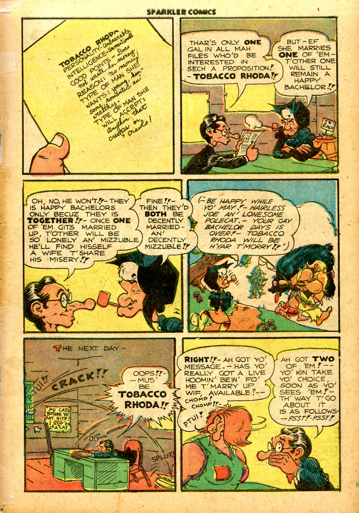 Read online Sparkler Comics comic -  Issue #62 - 5