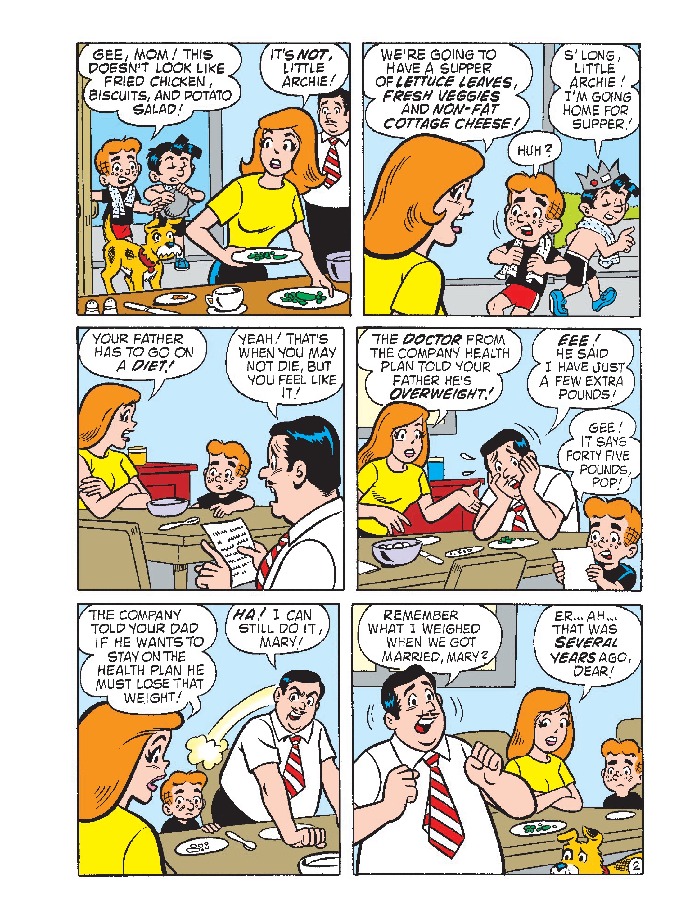 Read online Archie's Double Digest Magazine comic -  Issue #279 - 132