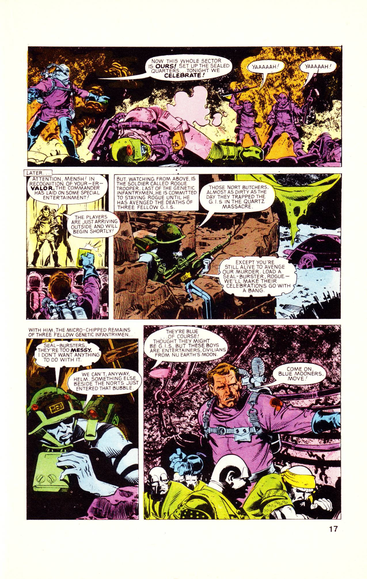 Read online Rogue Trooper (1986) comic -  Issue #3 - 17