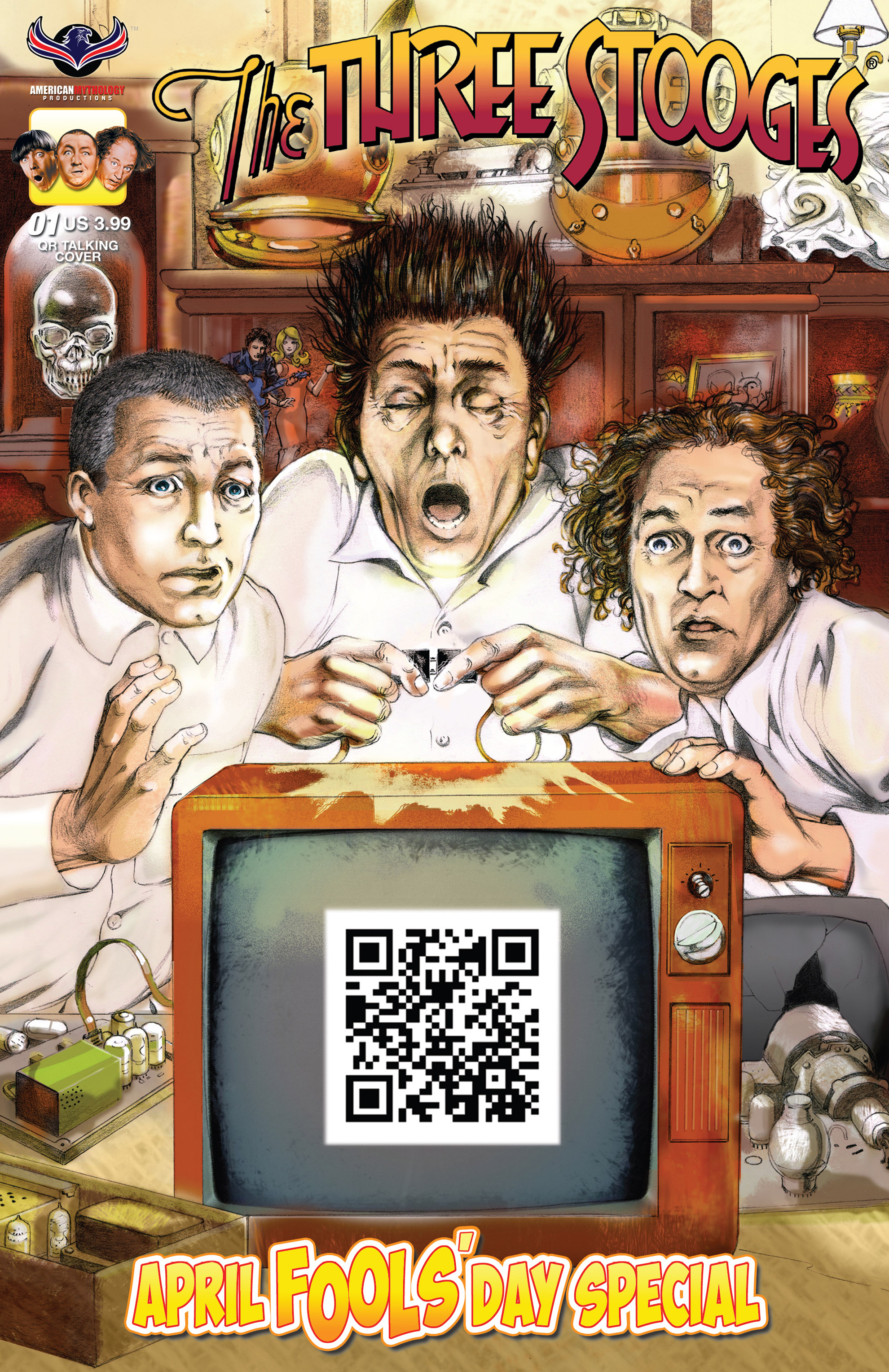 Read online The Three Stooges: April Fools' Day Special comic -  Issue # Full - 1