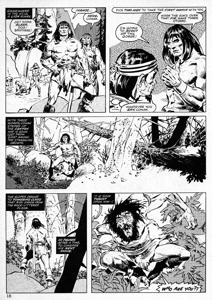 Read online The Savage Sword Of Conan comic -  Issue #38 - 18