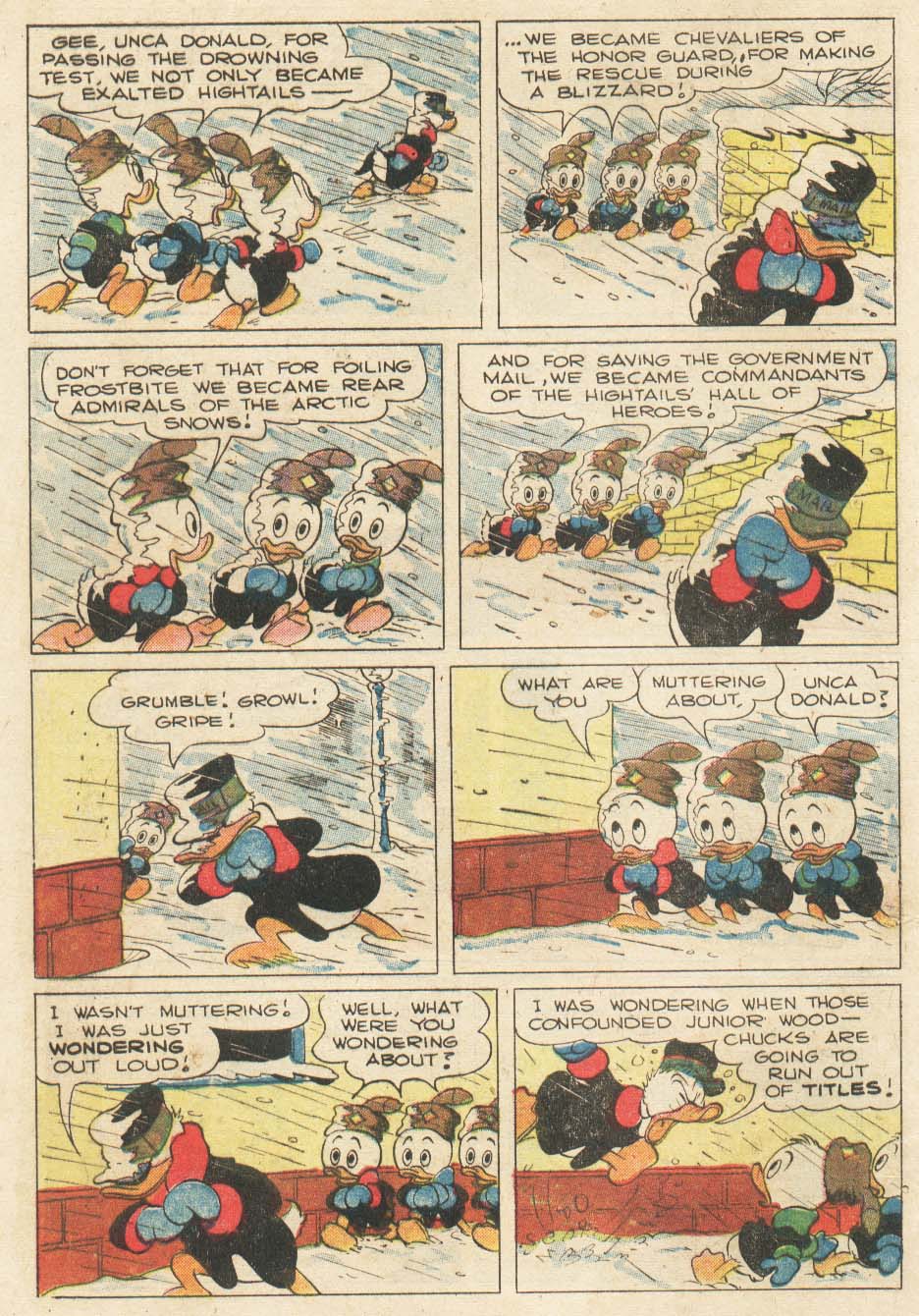 Read online Walt Disney's Comics and Stories comic -  Issue #150 - 11