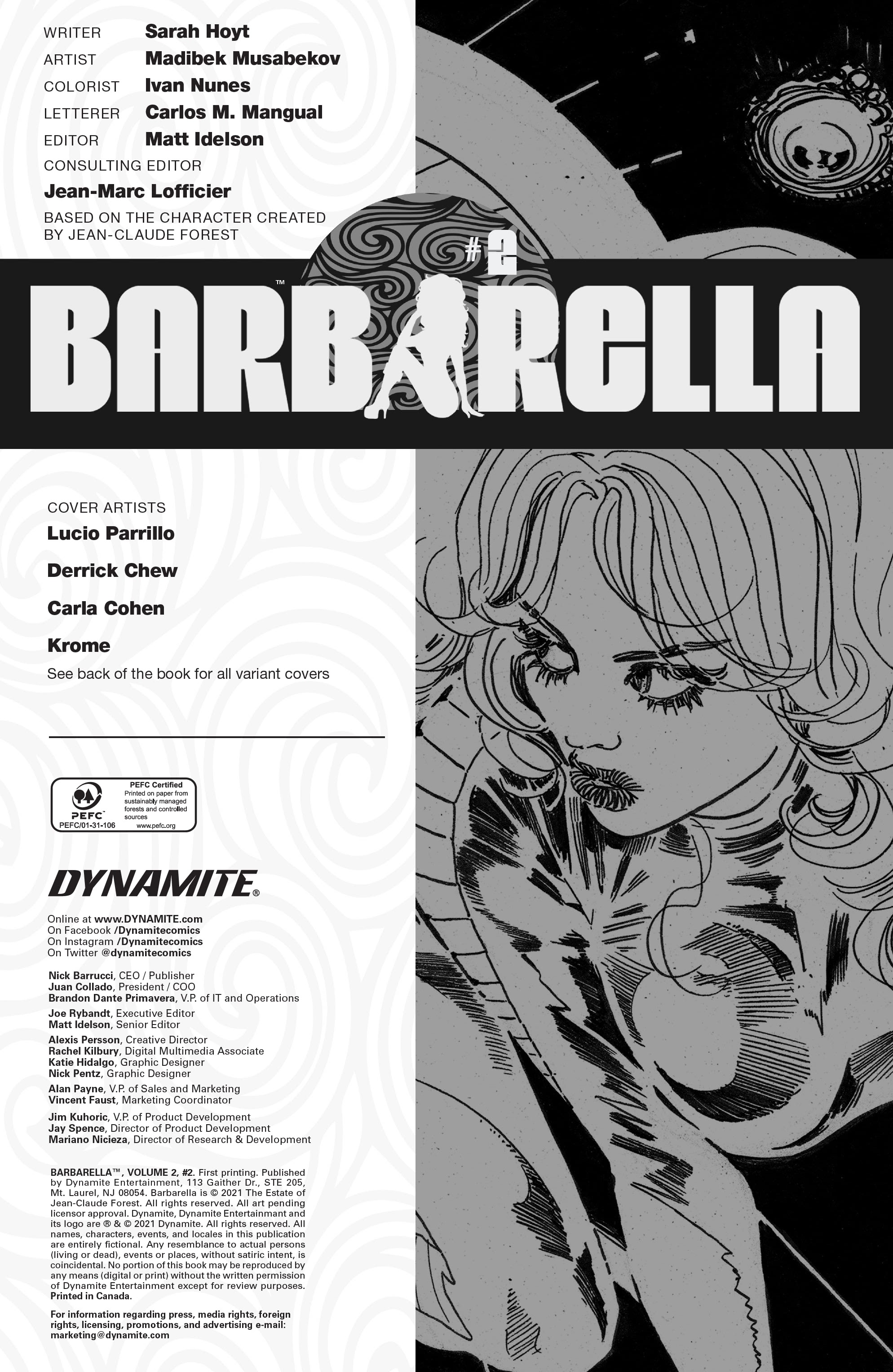 Read online Barbarella (2021) comic -  Issue #2 - 6