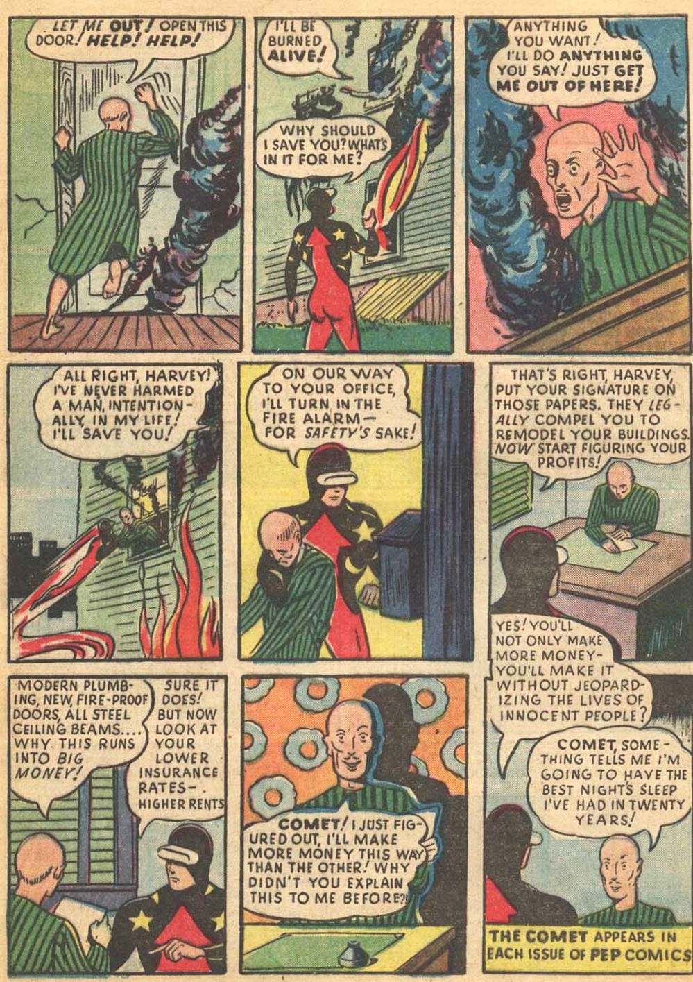 Read online Pep Comics comic -  Issue #13 - 28