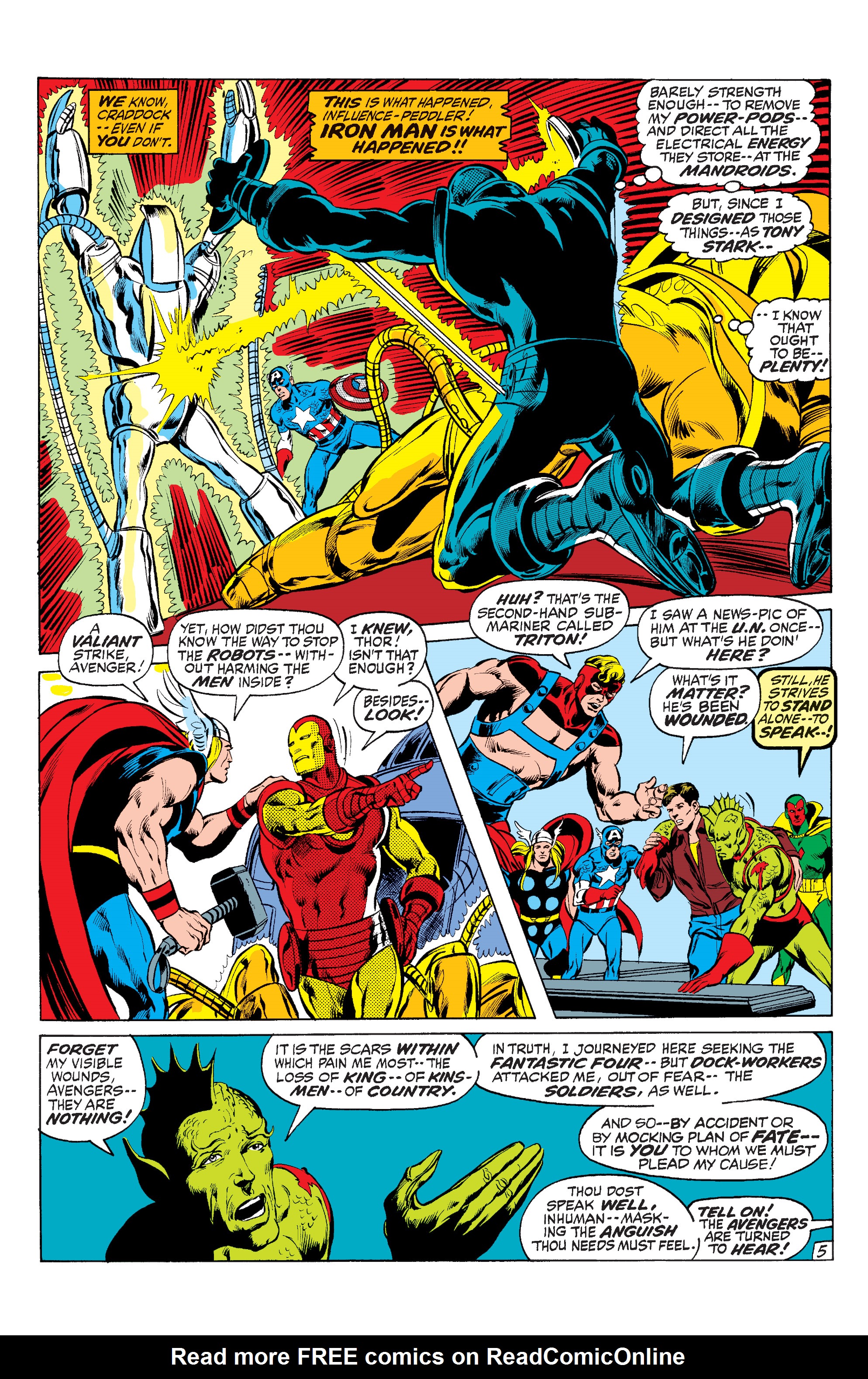 Read online Marvel Masterworks: The Inhumans comic -  Issue # TPB 1 (Part 2) - 100