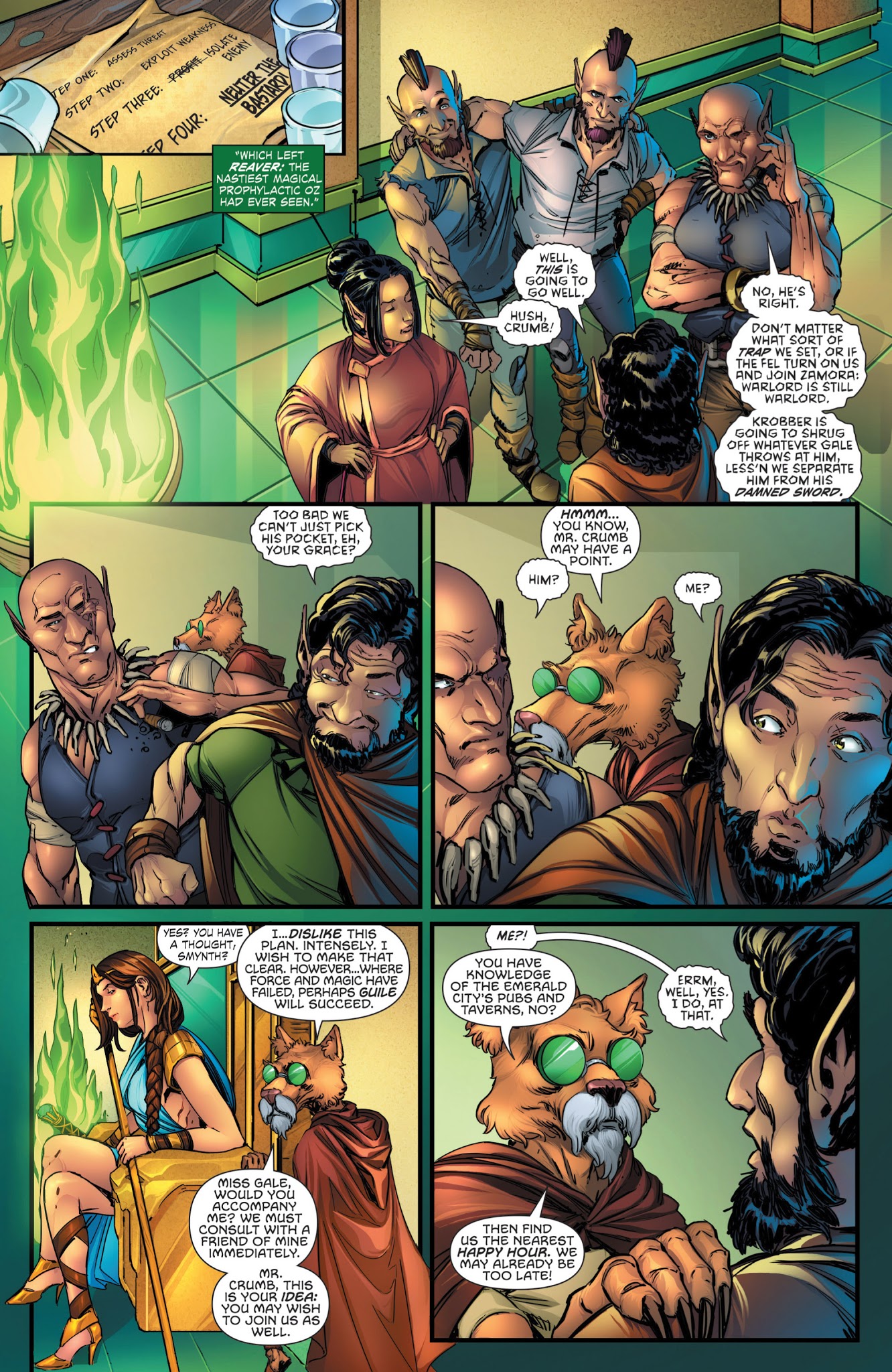 Read online Grimm Fairy Tales presents Oz: Reign of the Witch Queen comic -  Issue #3 - 13