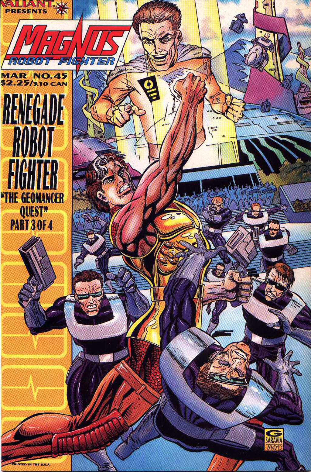 Read online Magnus Robot Fighter (1991) comic -  Issue #45 - 1