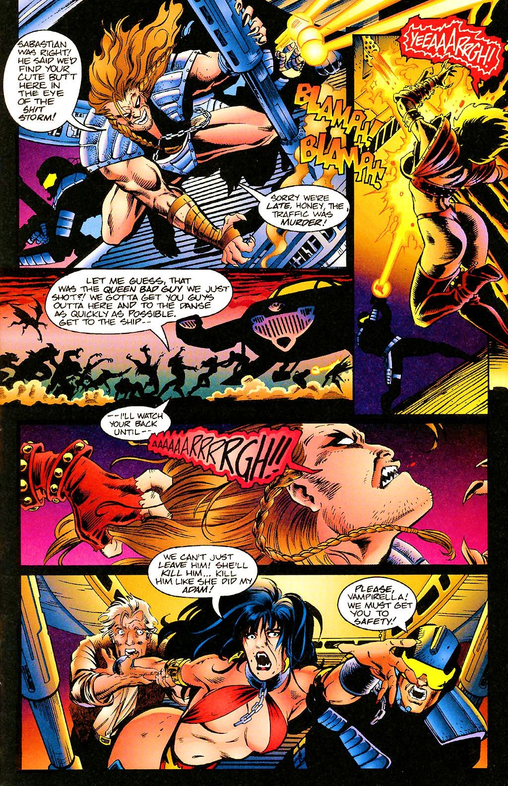 Read online Vampirella: Death & Destruction comic -  Issue #1 - 11