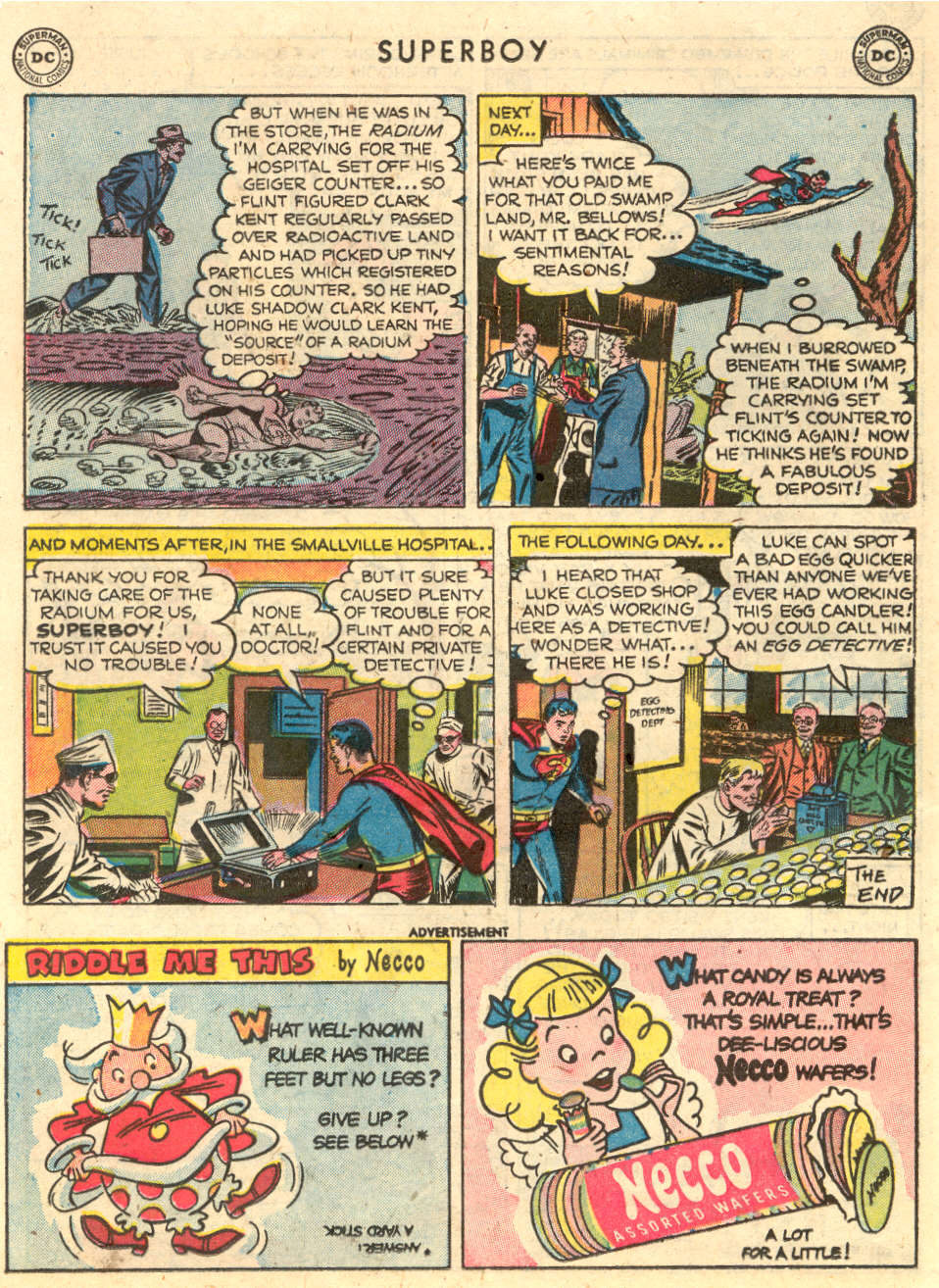Read online Superboy (1949) comic -  Issue #17 - 26