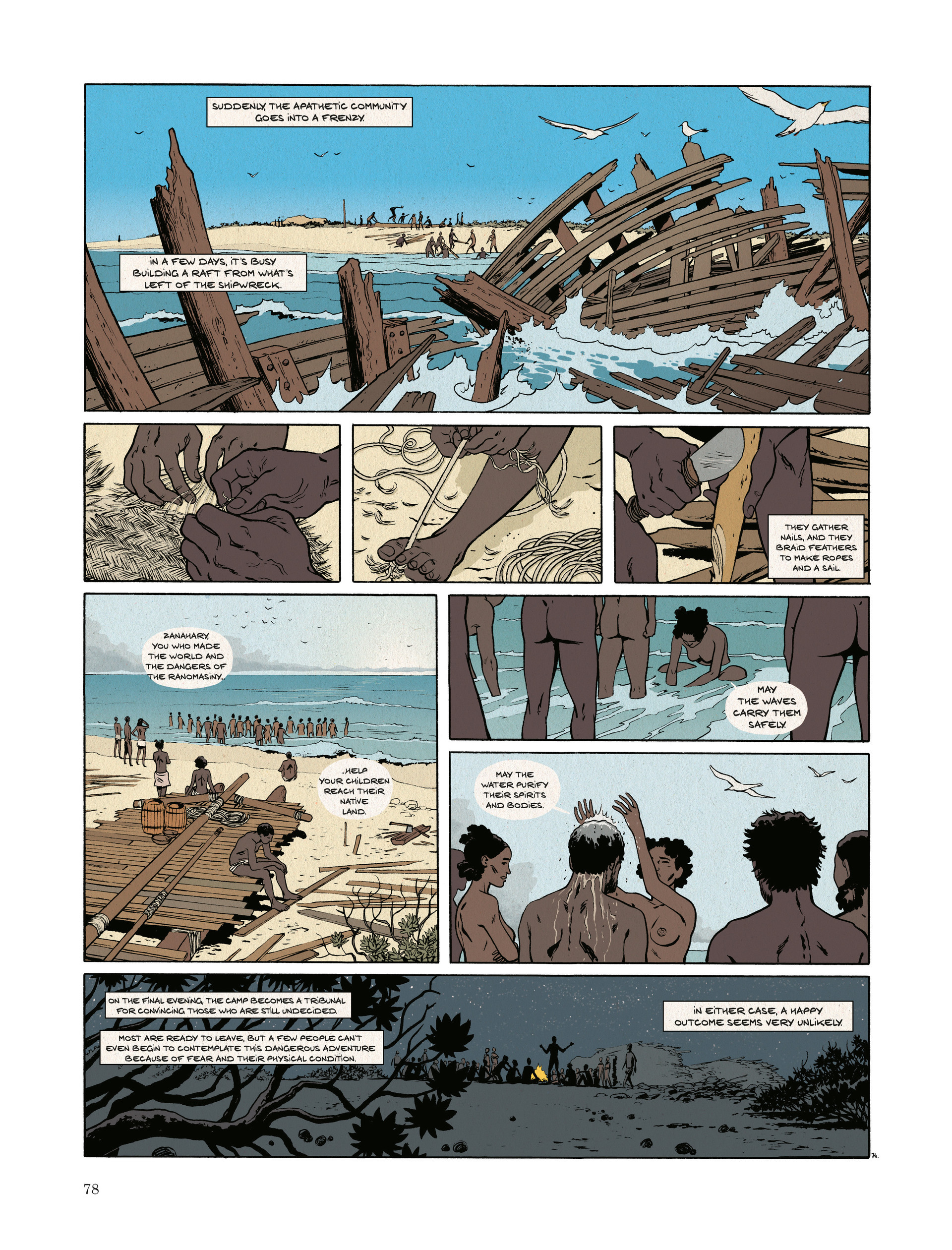 Read online The Forgotten Slaves of Tromelin comic -  Issue # TPB - 80