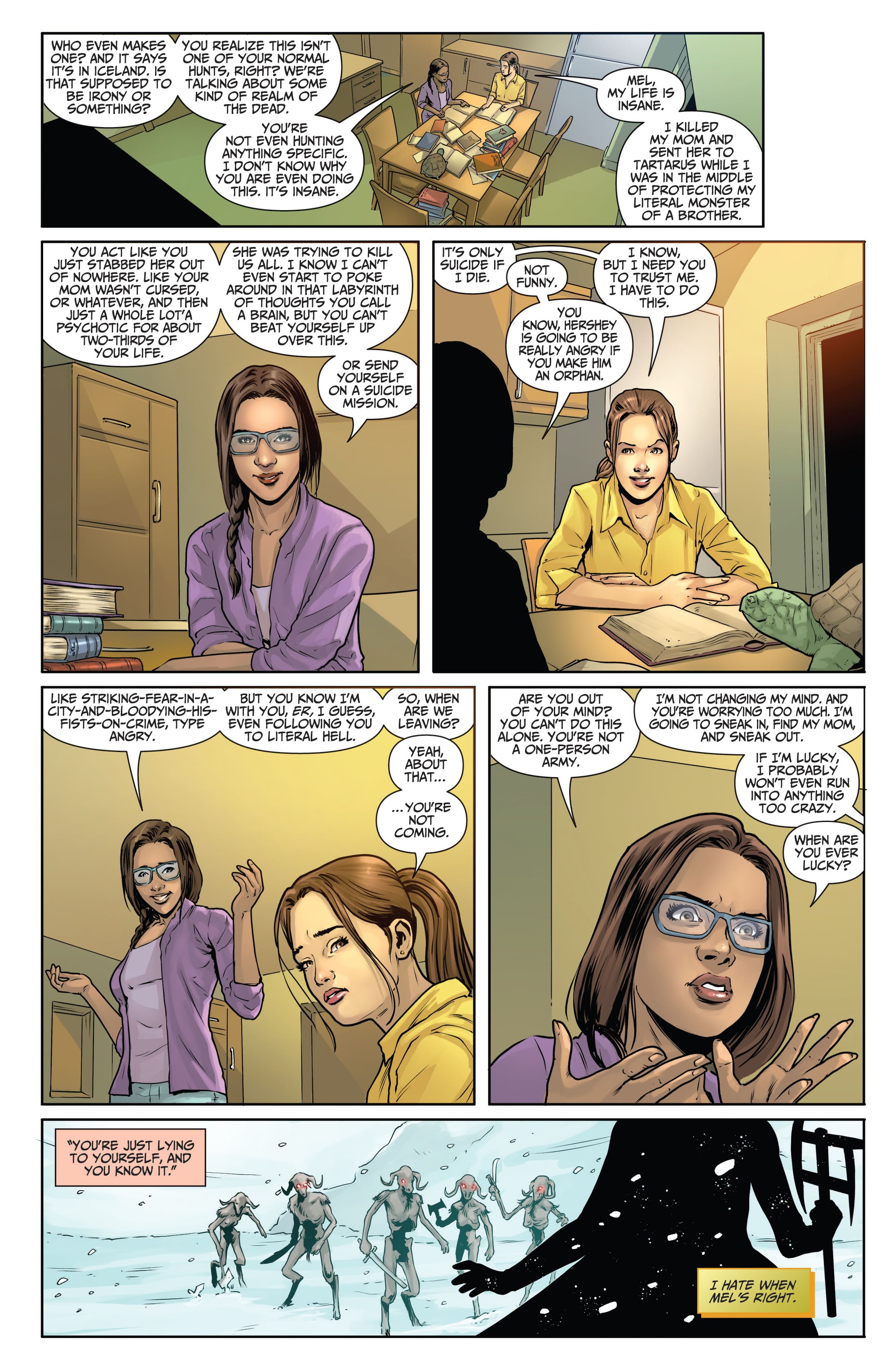 Read online Belle: War of the Giants comic -  Issue # Full - 9