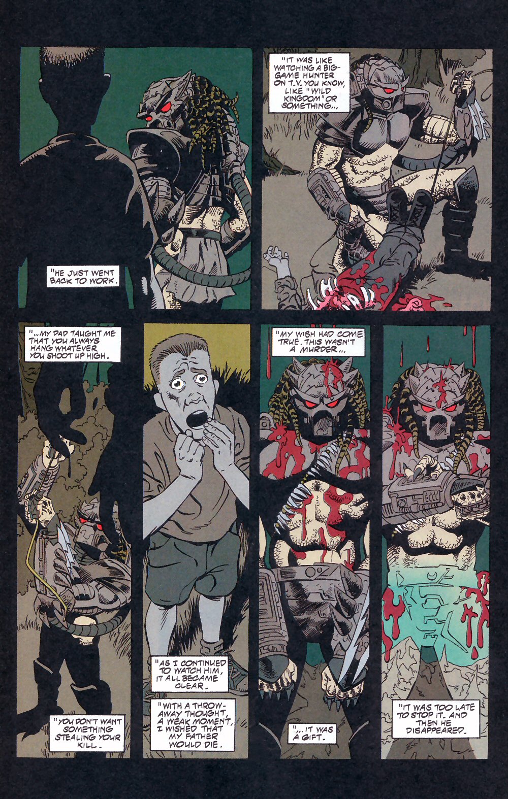 Read online Predator: Kindred comic -  Issue #3 - 18