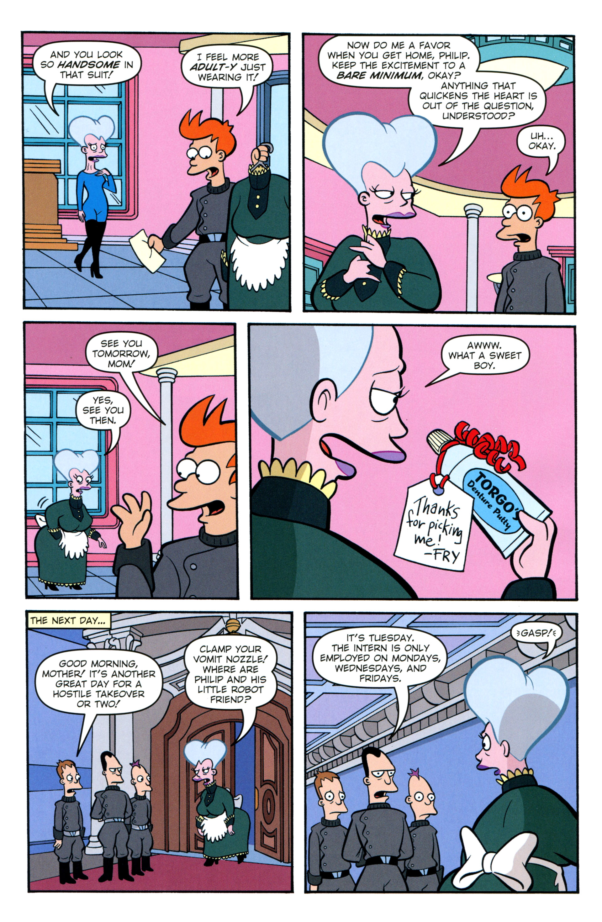 Read online Futurama Comics comic -  Issue #69 - 12