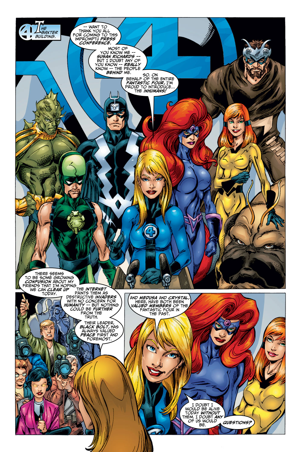 Read online Fantastic Four (1998) comic -  Issue #52 - 11