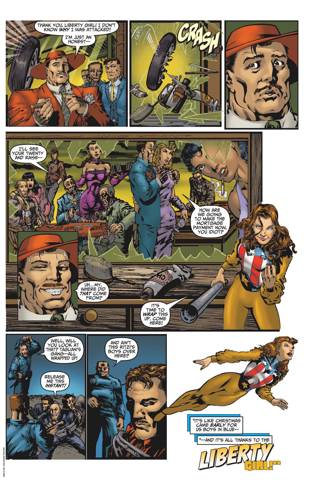 Read online Liberty Comics comic -  Issue #0 - 14