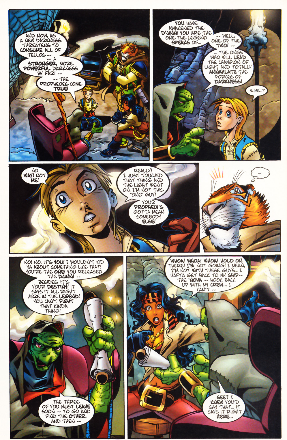 Read online Tellos (1999) comic -  Issue #3 - 6
