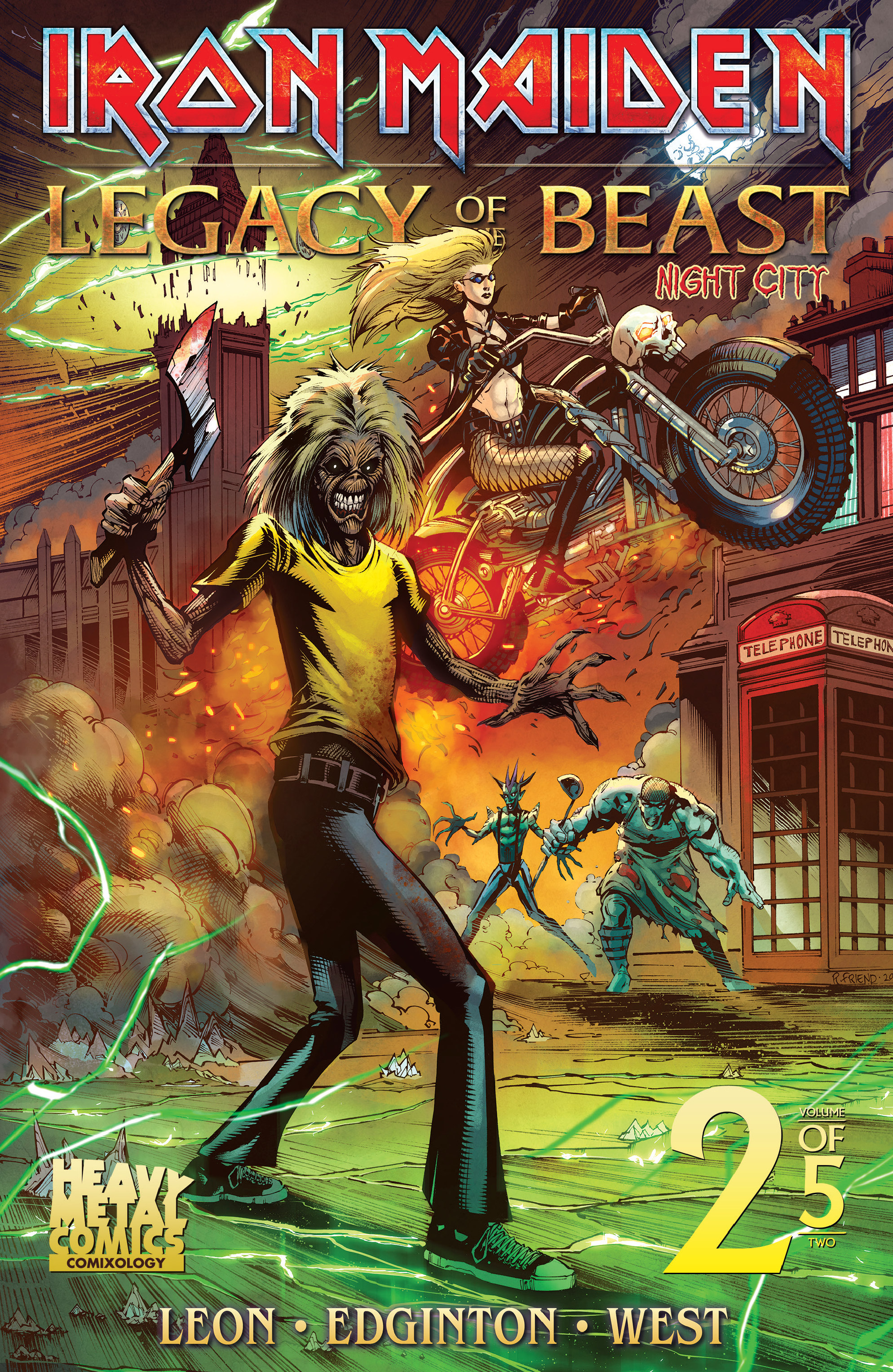 Read online Iron Maiden: Legacy of the Beast - Night City comic -  Issue #2 - 1