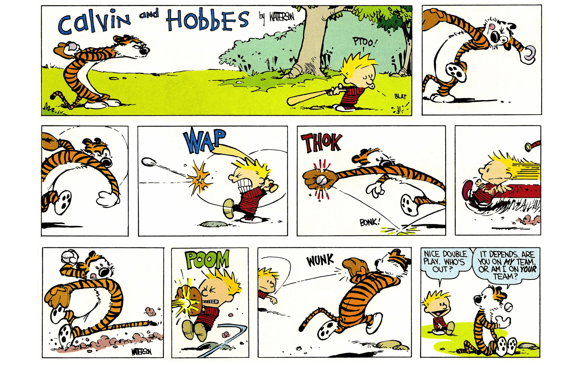 Read online Calvin and Hobbes comic -  Issue #1 - 129