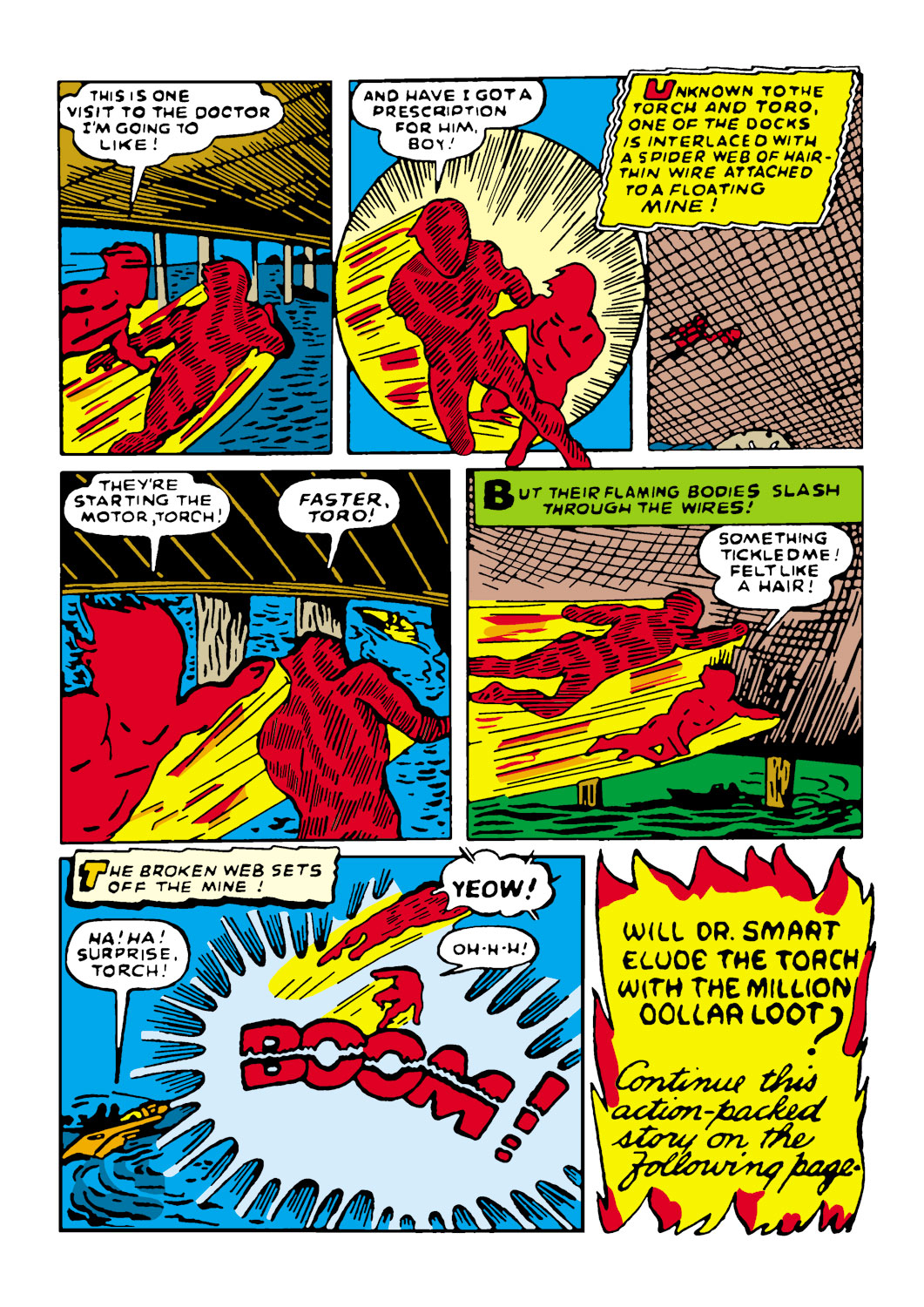 Read online The Human Torch (1940) comic -  Issue #5a - 23