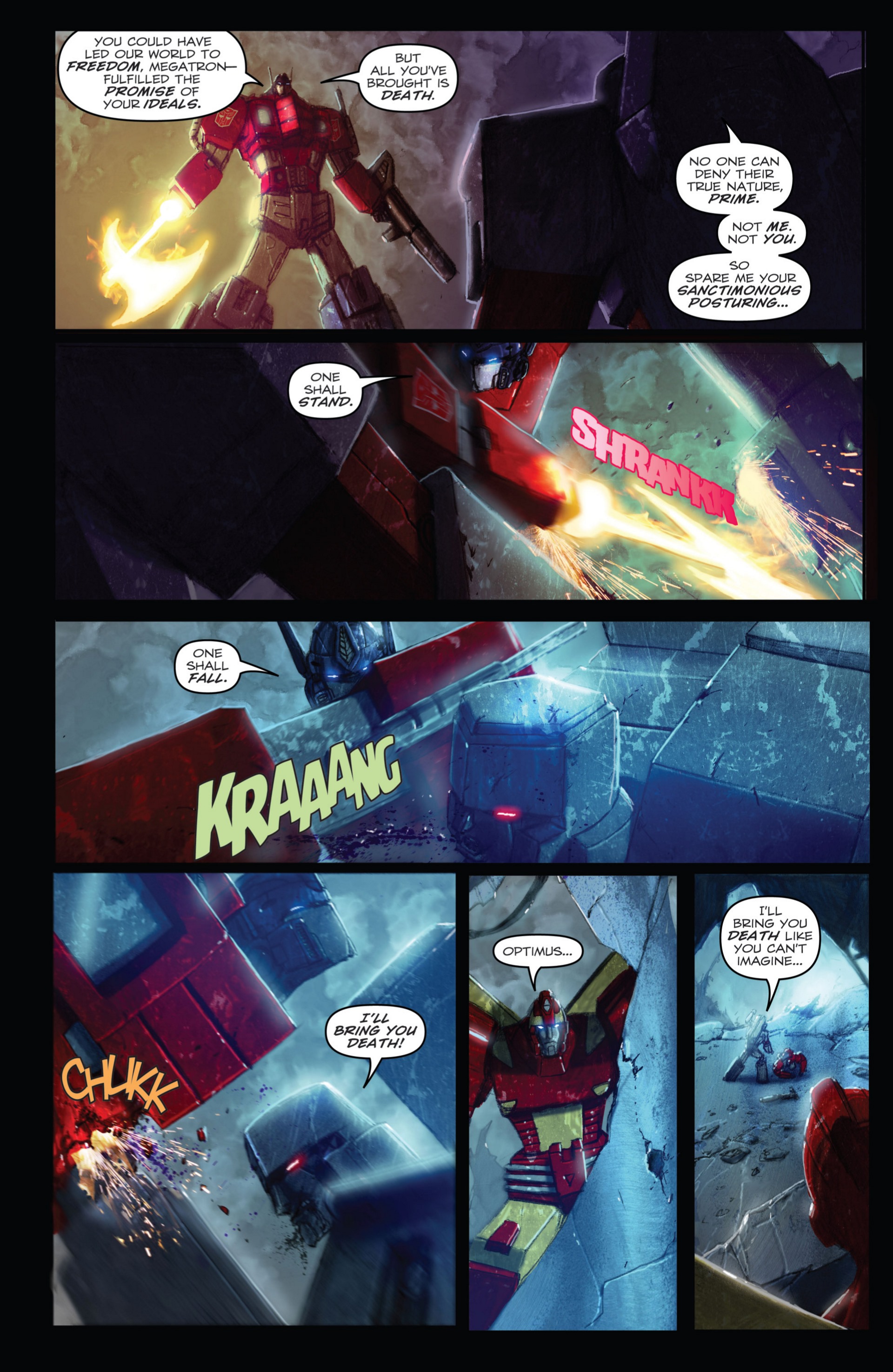 Read online Transformers: Autocracy comic -  Issue # Full - 112