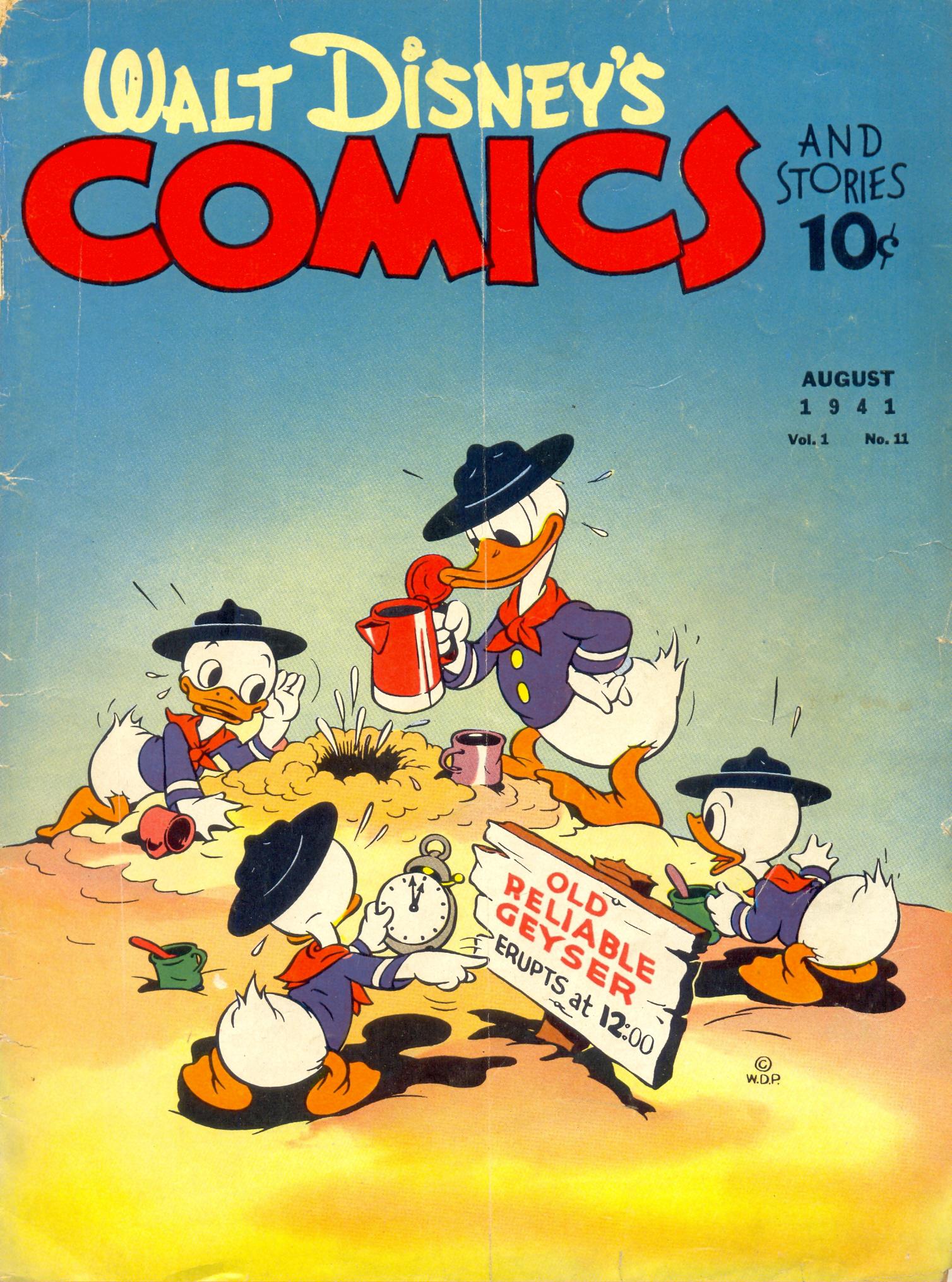 Read online Walt Disney's Comics and Stories comic -  Issue #11 - 1
