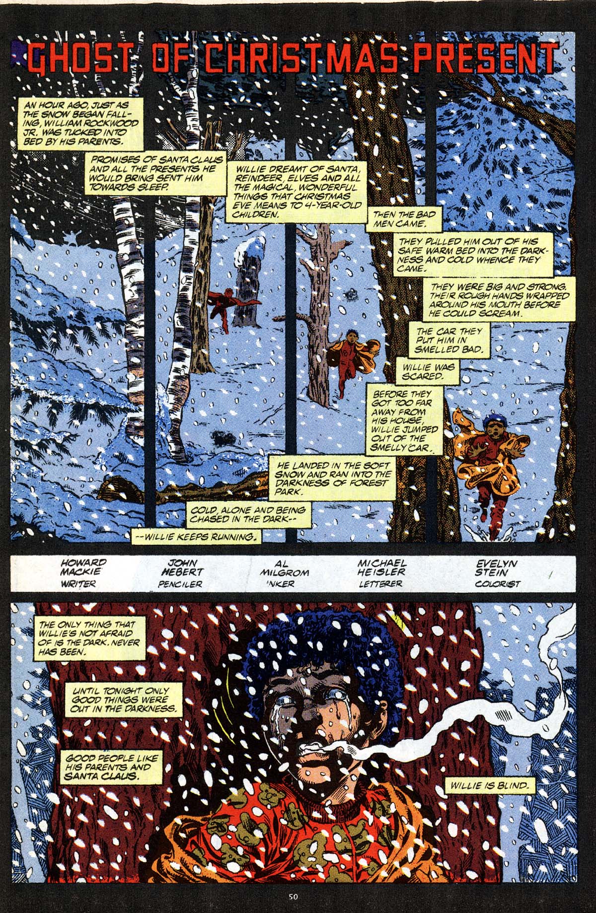 Read online Marvel Holiday Special (1991) comic -  Issue #1991 - 55