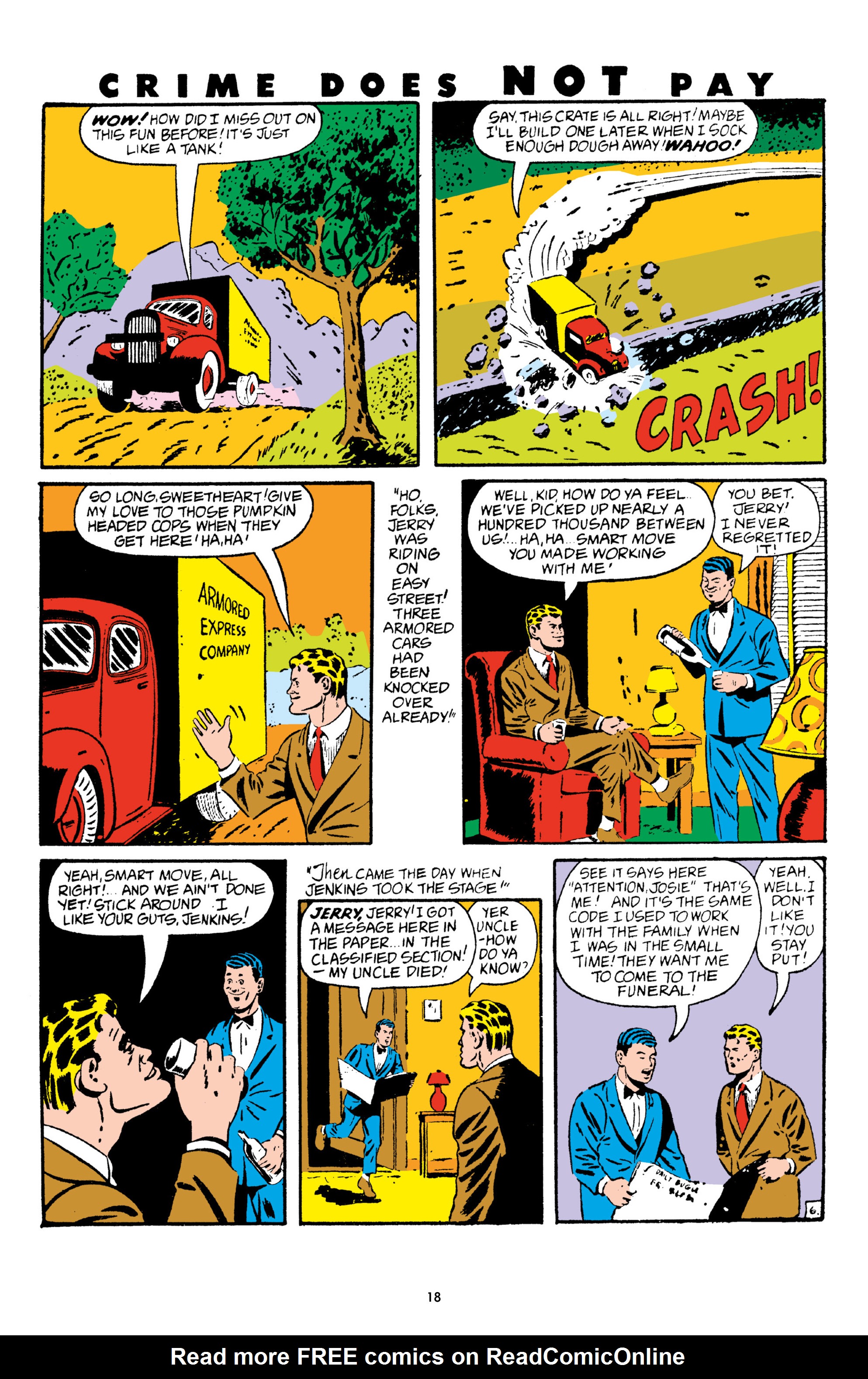Read online Crime Does Not Pay Archives comic -  Issue # TPB 5 (Part 1) - 18