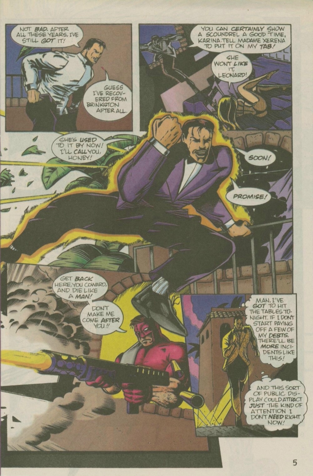 Read online Man of War comic -  Issue #1 - 6
