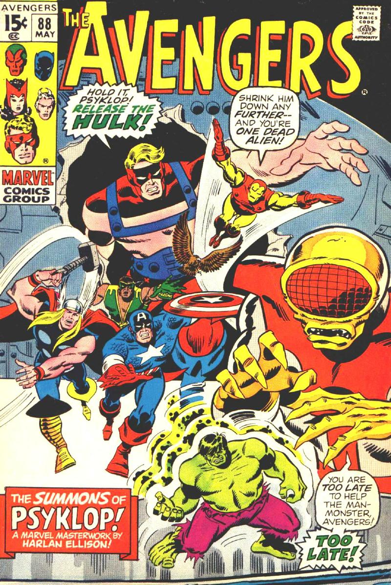 Read online The Avengers (1963) comic -  Issue #88 - 1