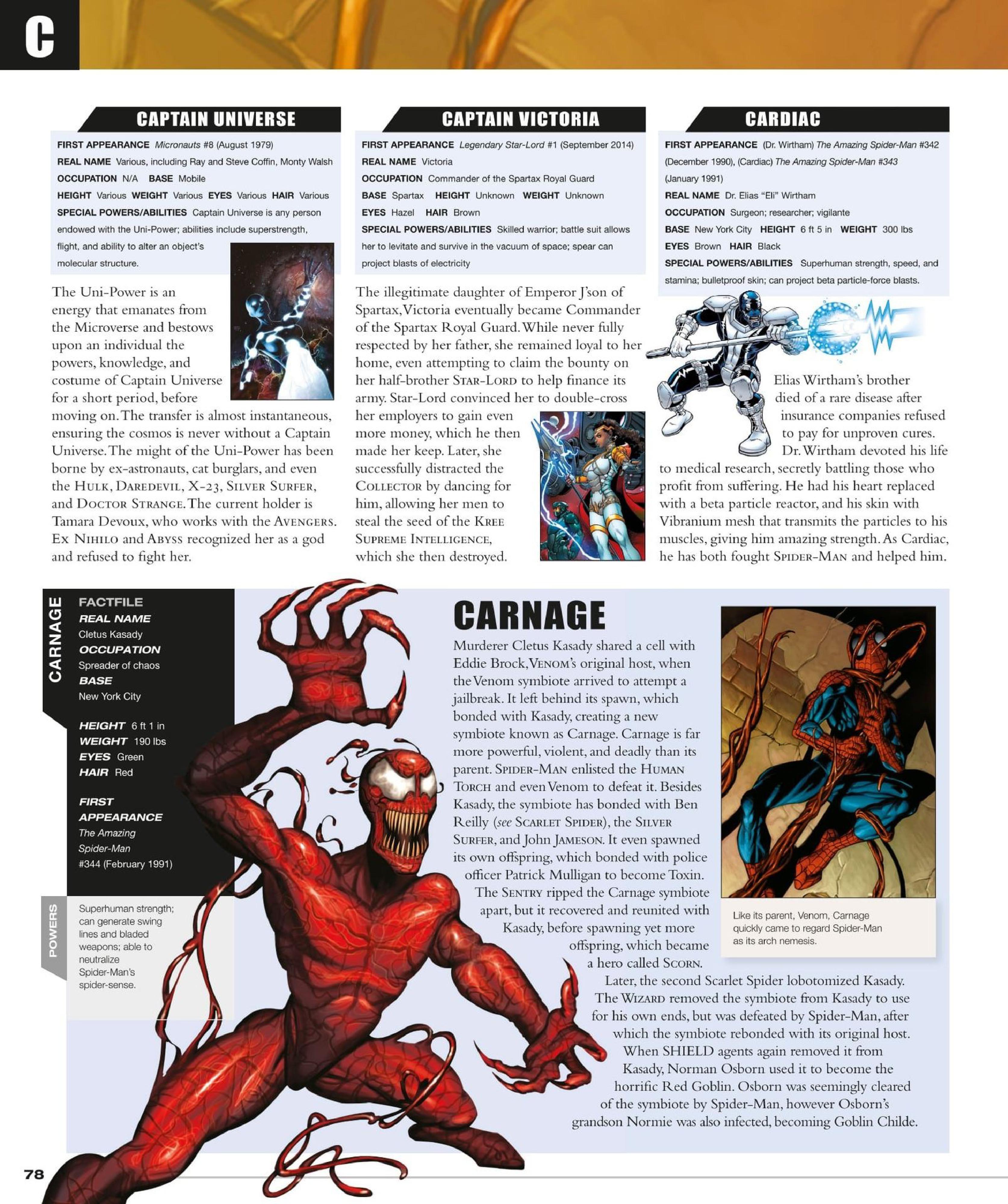 Read online Marvel Encyclopedia, New Edition comic -  Issue # TPB (Part 1) - 80