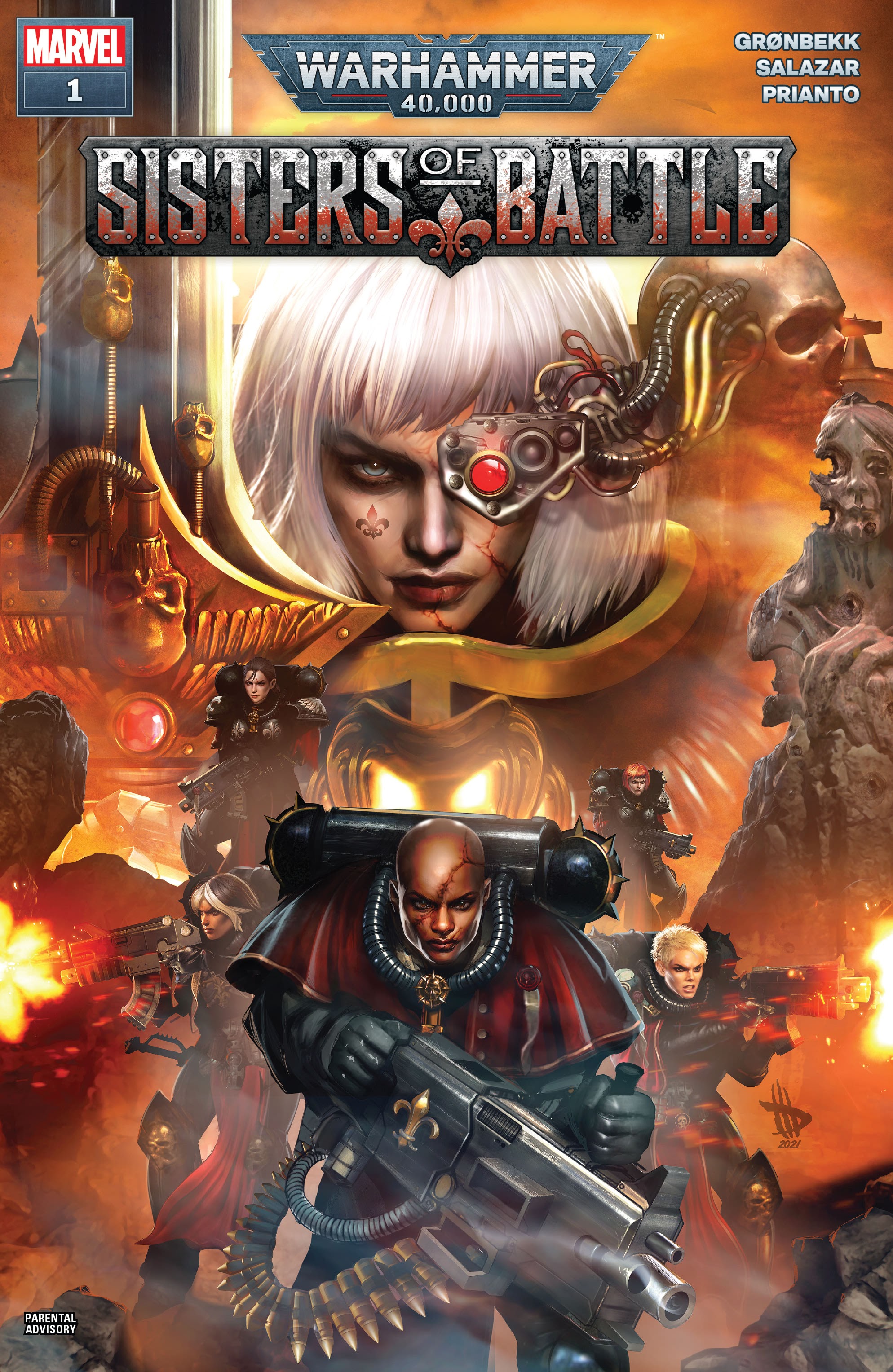 Read online Warhammer 40,000: Sisters Of Battle comic -  Issue #1 - 1