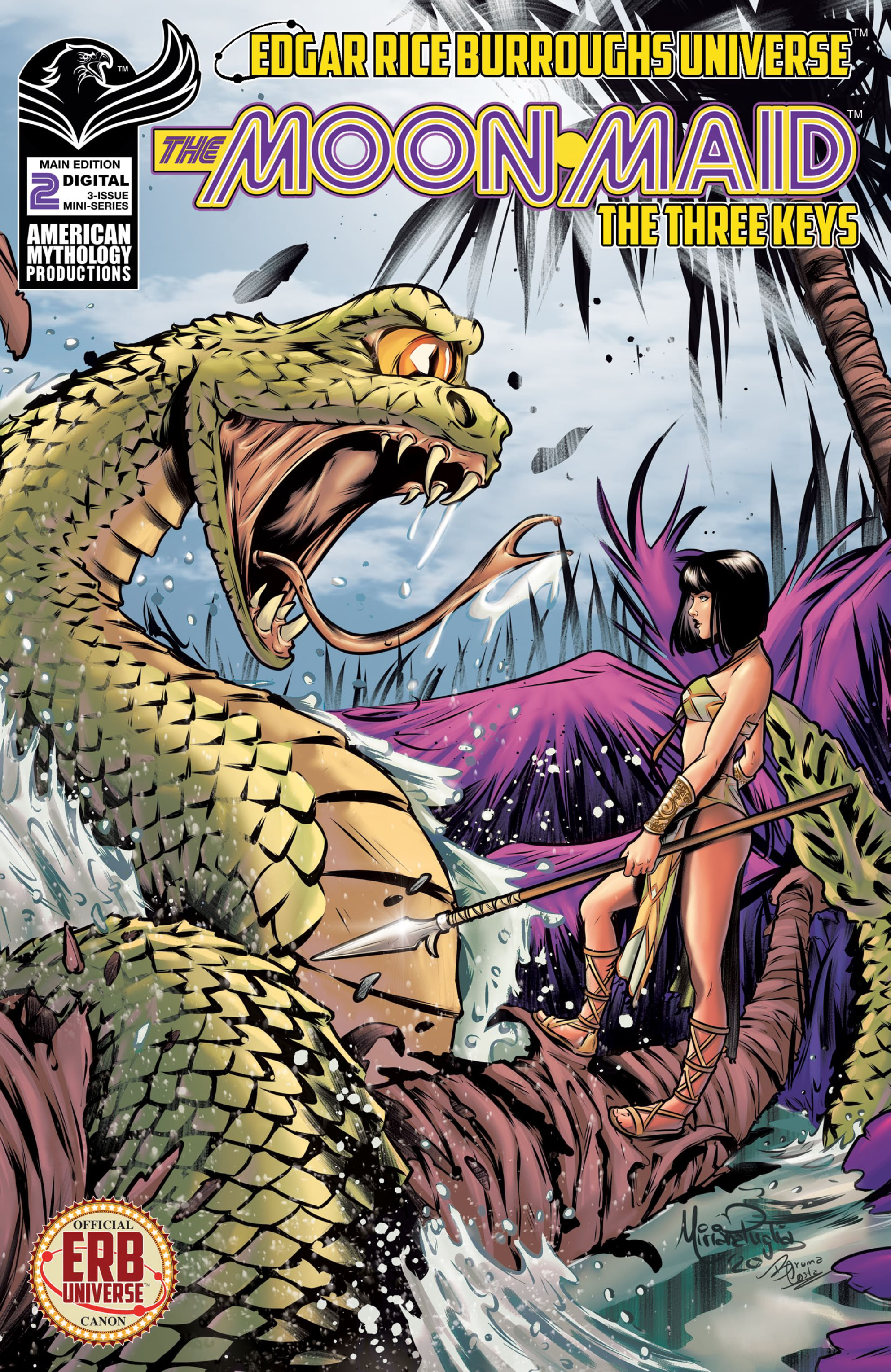 Read online Moon Maid Three Keys comic -  Issue #2 - 1