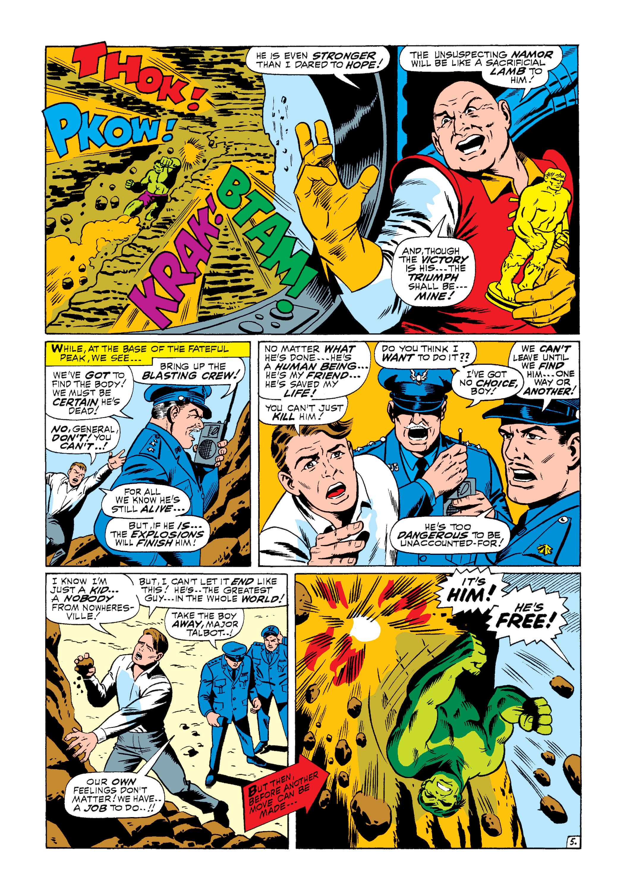 Read online Marvel Masterworks: The Incredible Hulk comic -  Issue # TPB 3 (Part 3) - 33