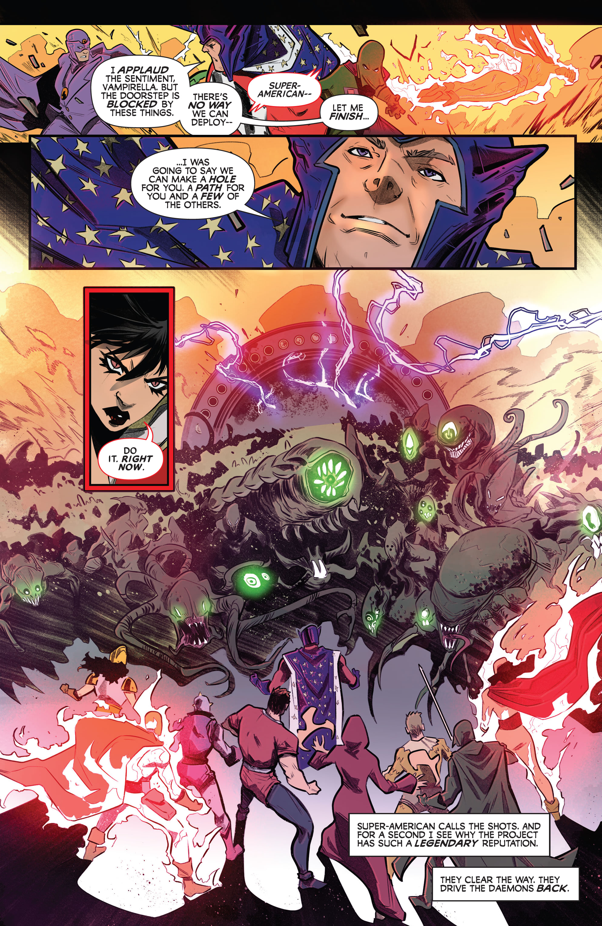 Read online Vampirella Vs. Red Sonja comic -  Issue #4 - 22